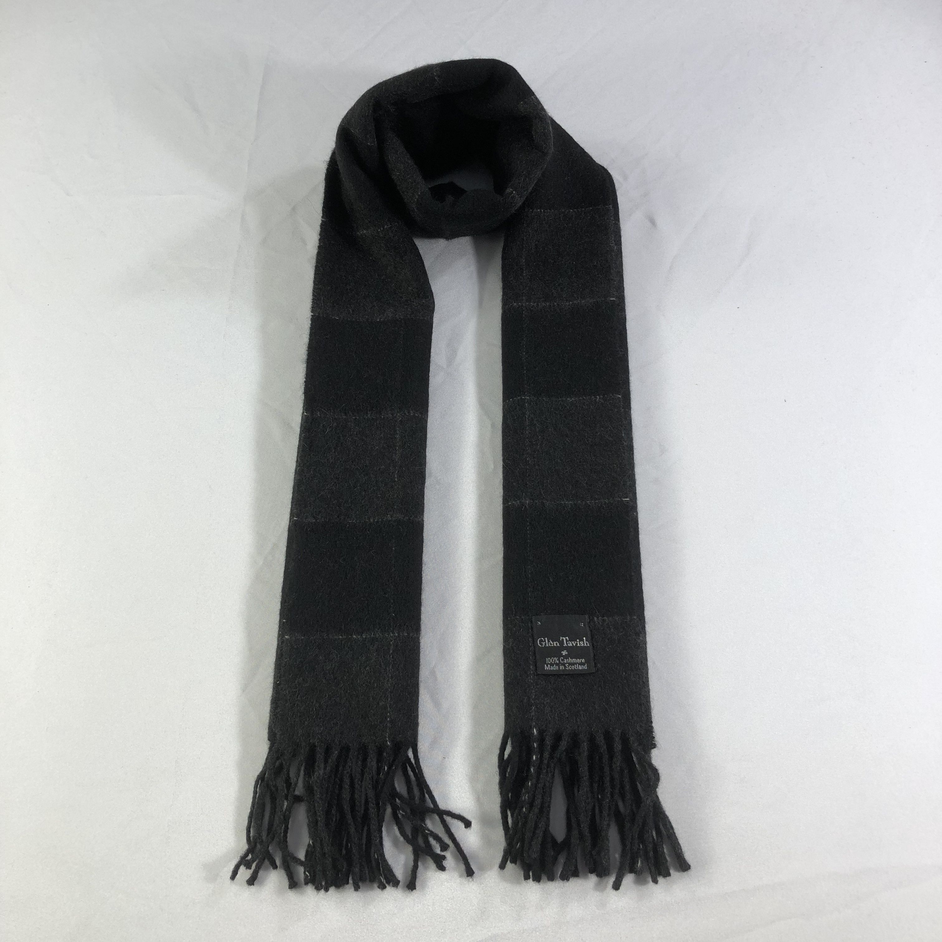 Vintage Glen Tavish Cashmere Scarf Muffler V1473 Size ONE SIZE - 1 Thumbnail