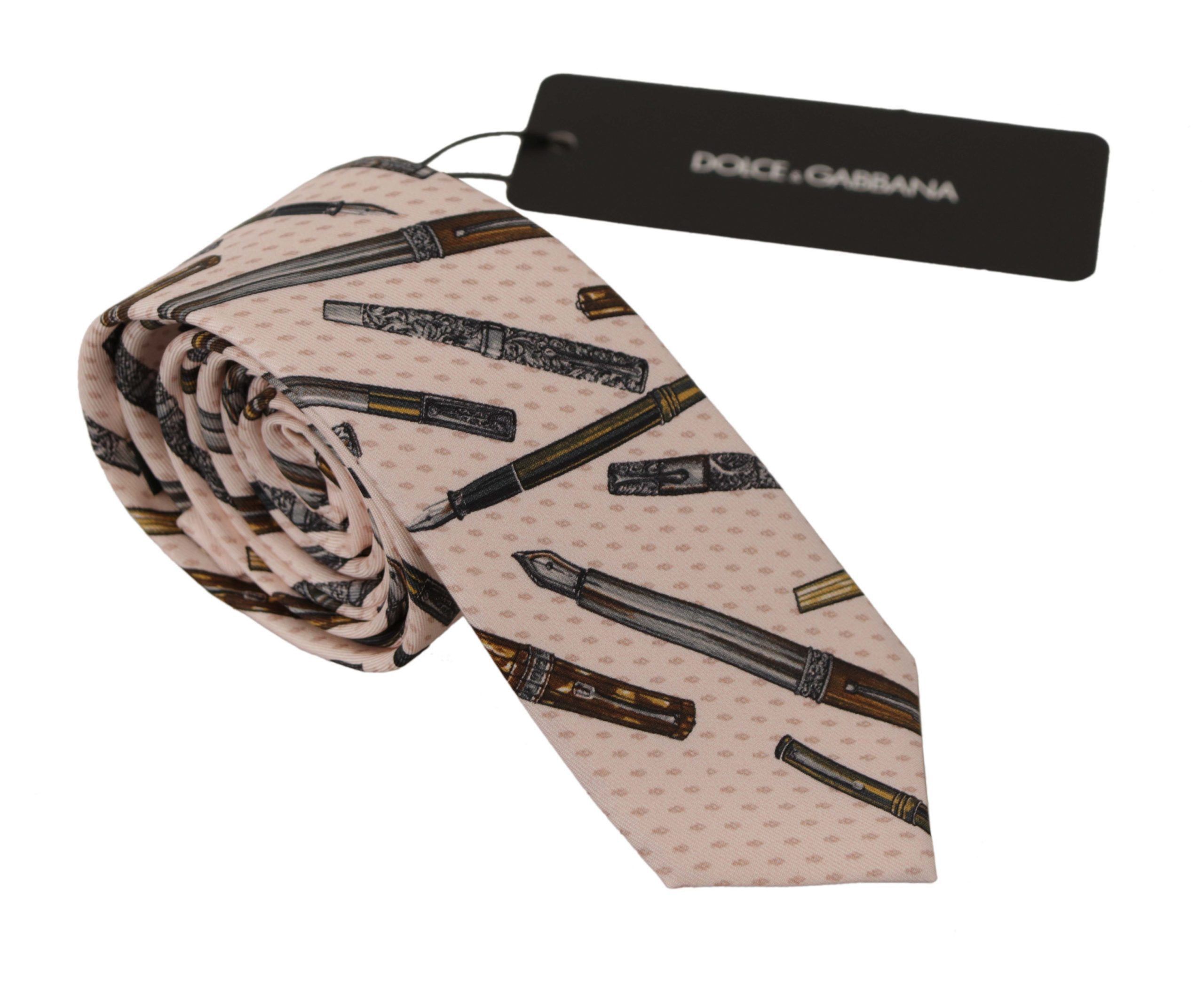 Dolce & Gabbana Elegant Silk Bow Tie for Suave Men's Evenings Size ONE SIZE - 1 Thumbnail