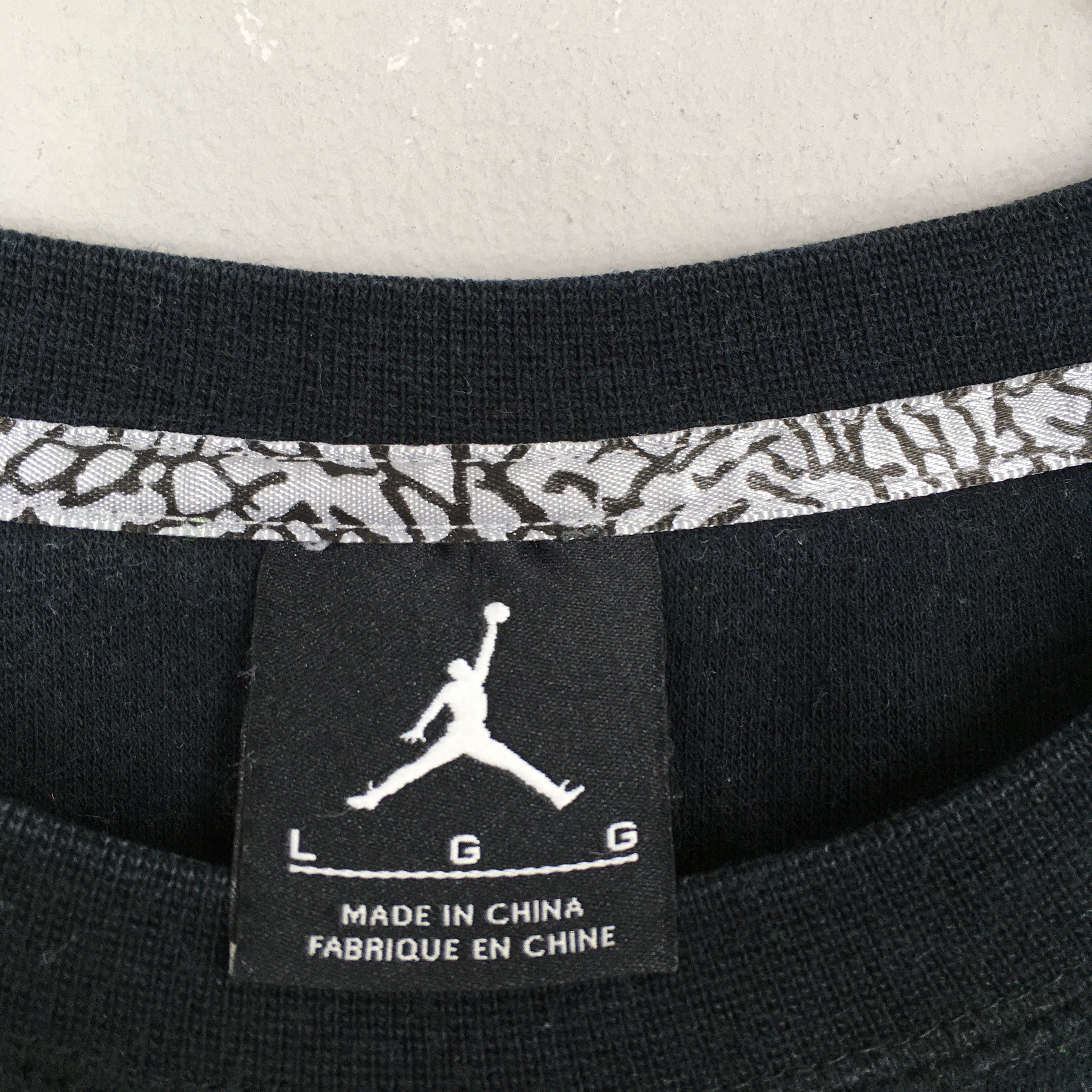 NBA Vintage Nike Air Jordan NBA Baseball Sweatshirt Large Size US L / EU 52-54 / 3 - 5 Thumbnail