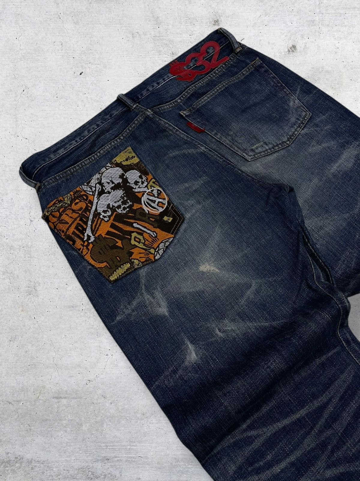 Swagger VINTAGE SWAGGER RARE 90S JAPAN DESIGNER ANARCHY RIPPED DENIM Size US 35 - 15 Thumbnail