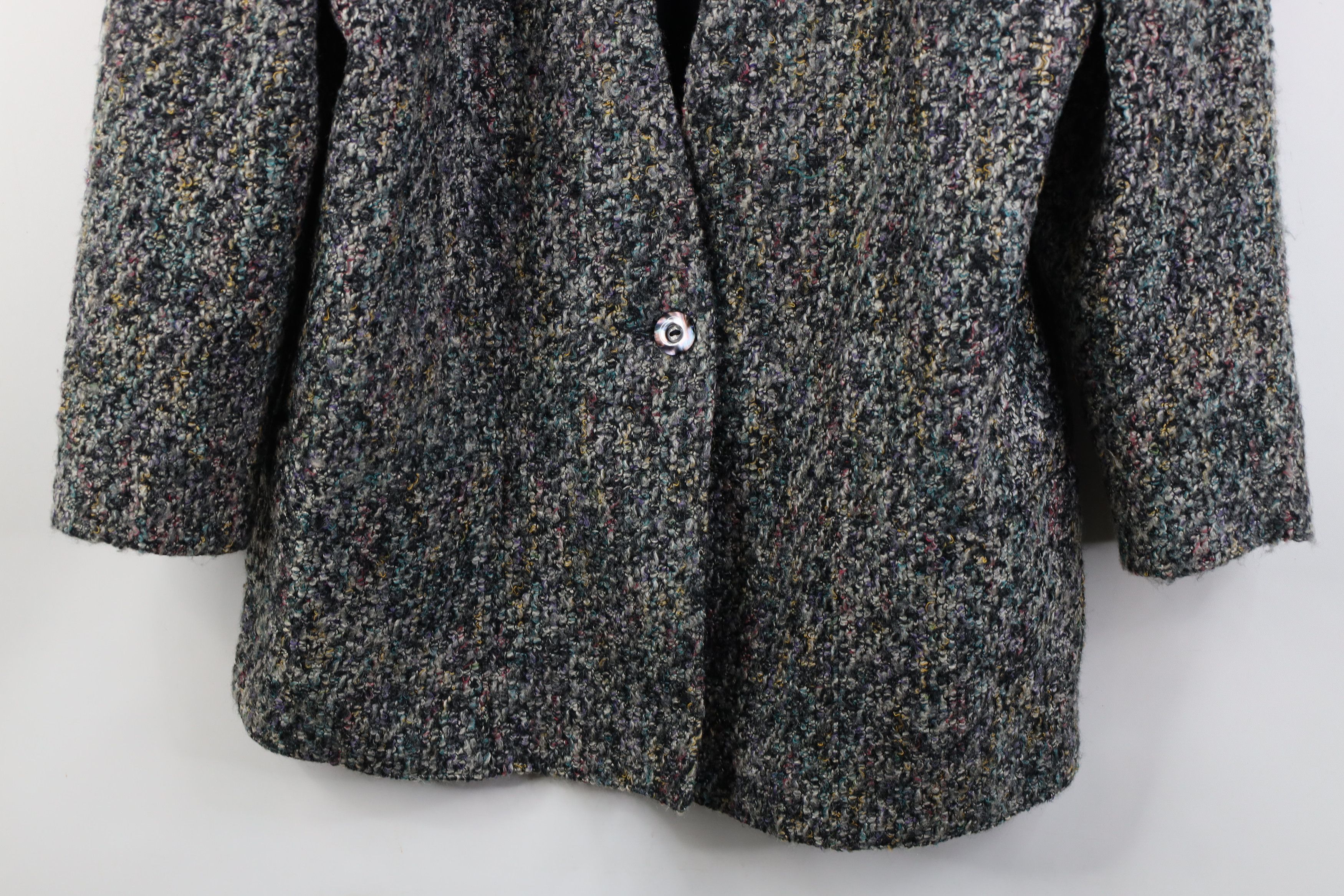Vintage Vintage 90s Streetwear Rainbow Fleck Blazer Suit Jacket USA Size XL / US 12-14 / IT 48-50 - 3 Thumbnail