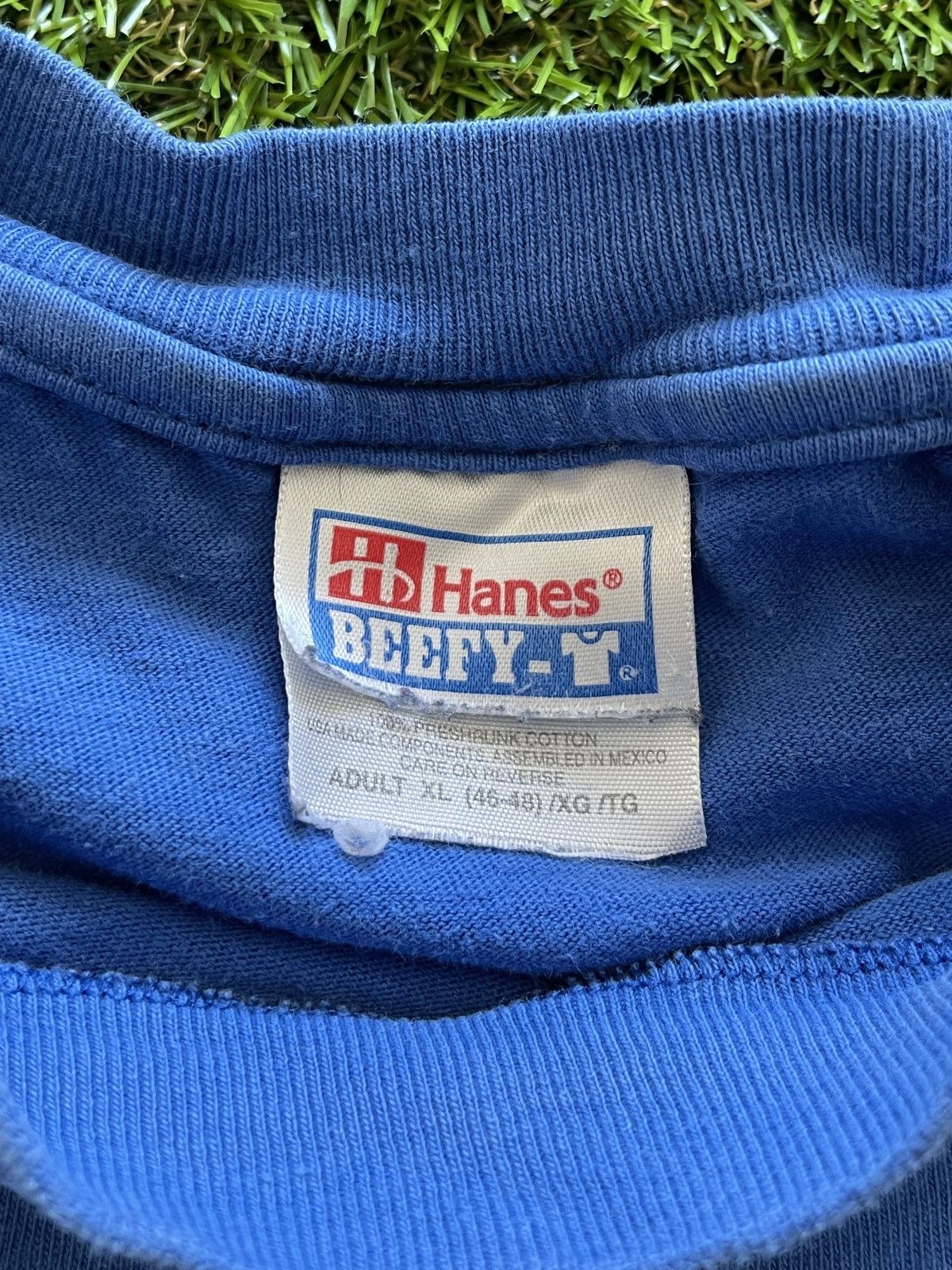 Hanes Vintage 90s Los Angeles Dodgers T-Shirt Size US XL / EU 56 / 4 - 5 Thumbnail