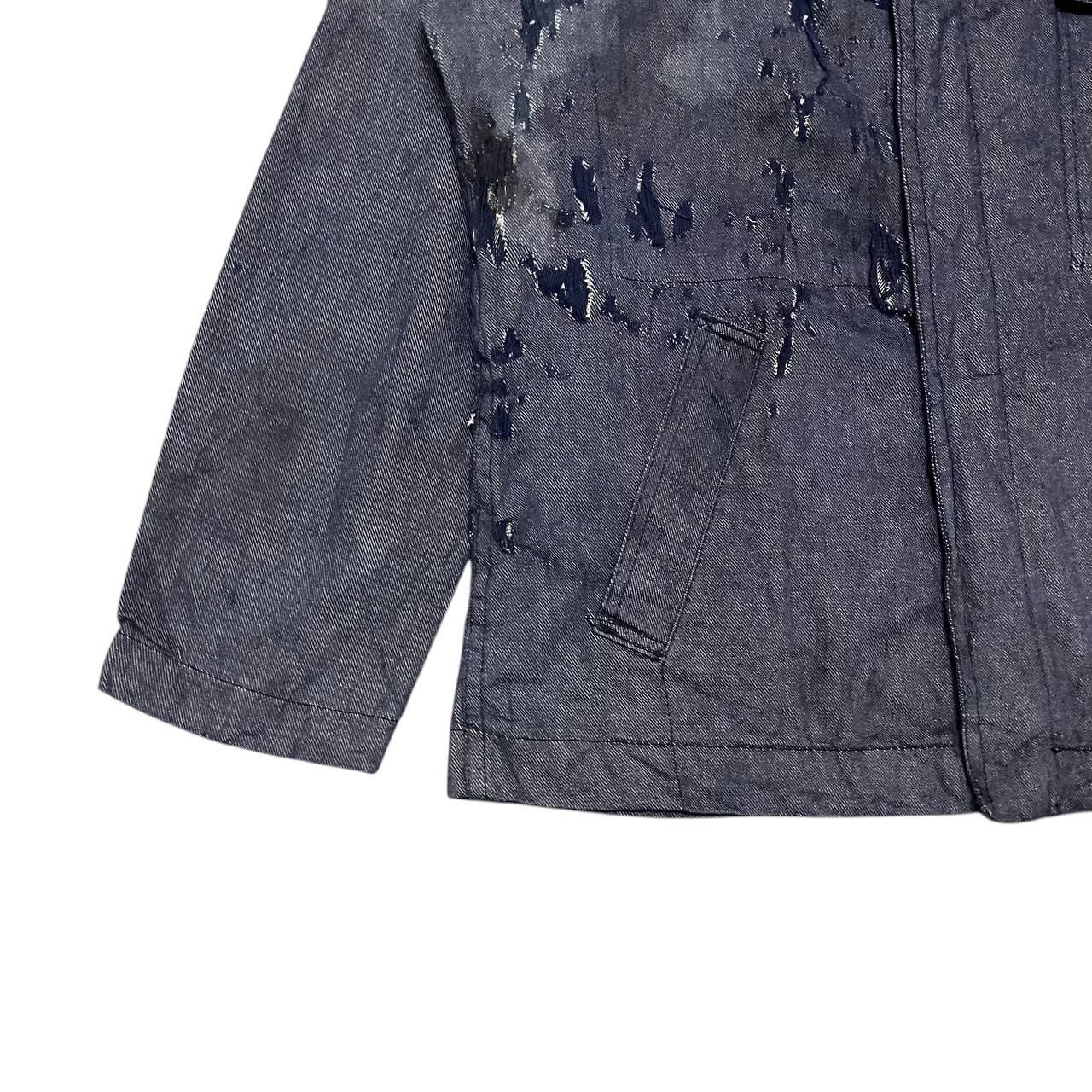 Vintage Vintage Adolphe Lafont Thrashed Denim Jacket Size US S / EU 44-46 / 1 - 3 Thumbnail