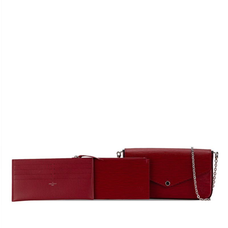 Louis Vuitton Louis Vuitton Louis Vuitton Epi Pochette Felicie Leather Shoulder Bag M68629 Leather Crossbody Bag M68629 in Great Condition Size ONE SIZE - 1 Thumbnail