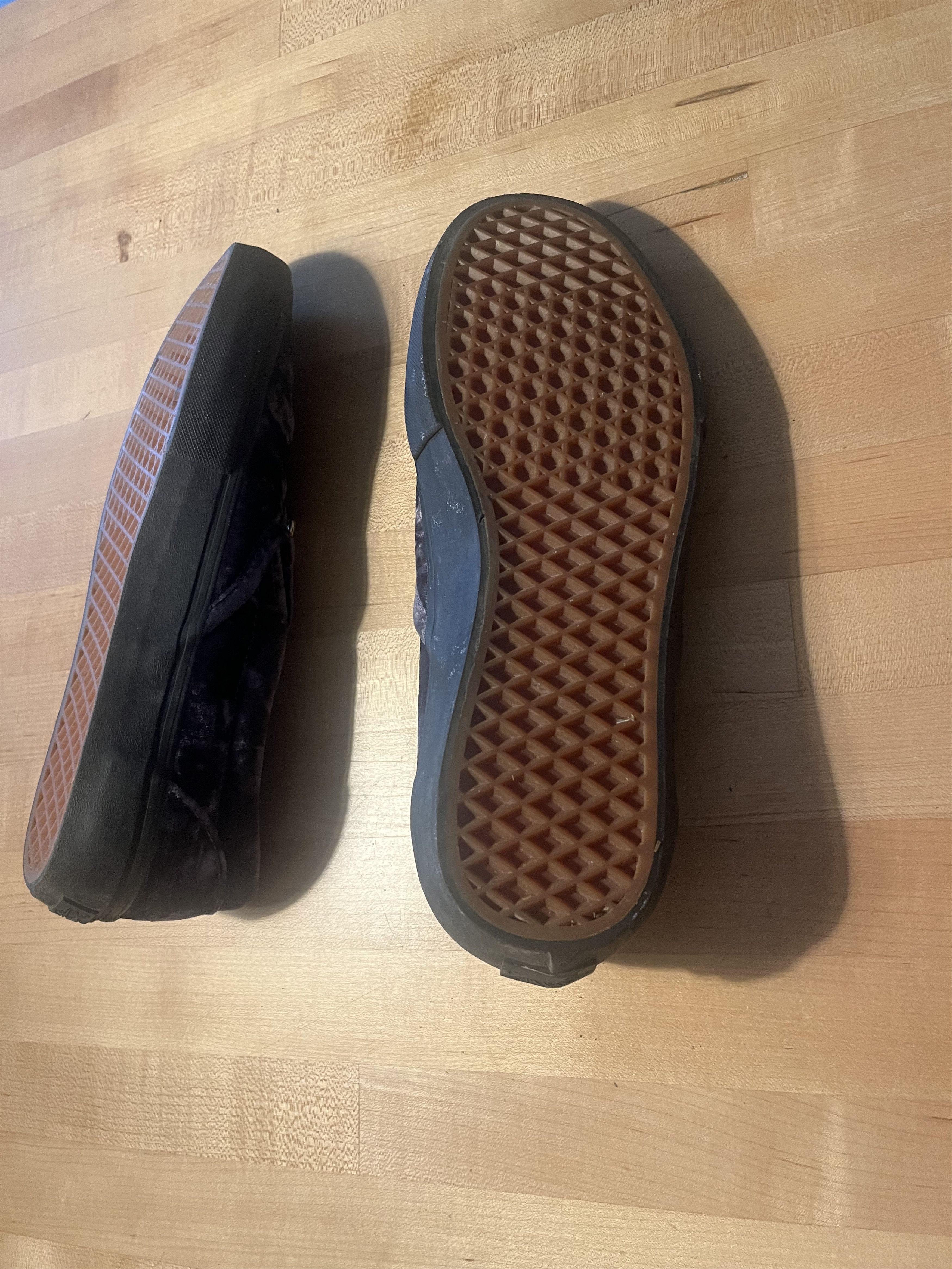Needles × Vans Needles x Vans Slip-on Crushed Velour Purple Size US 10.5 / EU 43-44 - 4 Thumbnail