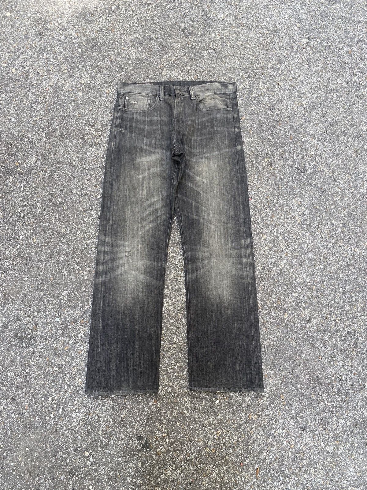 RRL Ralph Lauren Denim & Supply Denim Polo Ralph Lauren Faded Black Jeans Size US 29 - 1 Thumbnail