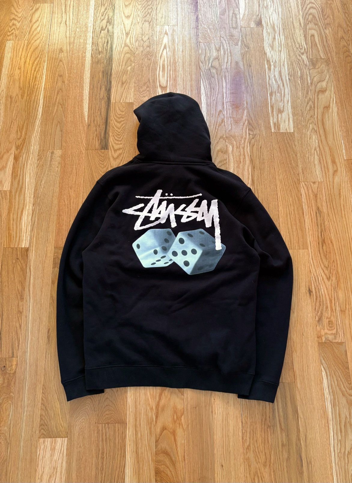 Stussy Stussy Roll the Dice Hoodie Pullover Sweatshirt Graphic XL Size US XL / EU 56 / 4 - 1 Thumbnail