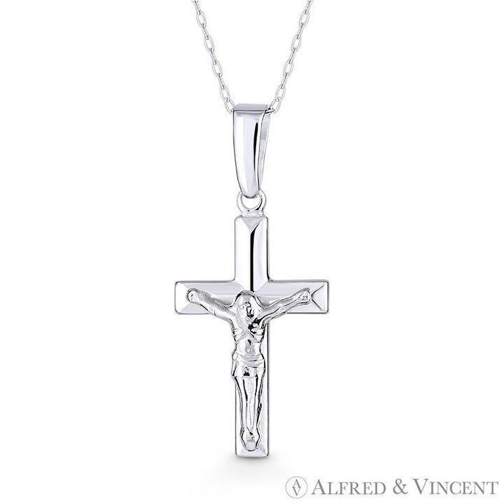 Other Jesus Christ Cross in .925 Sterling SIlver Pendant Size ONE SIZE - 1 Preview