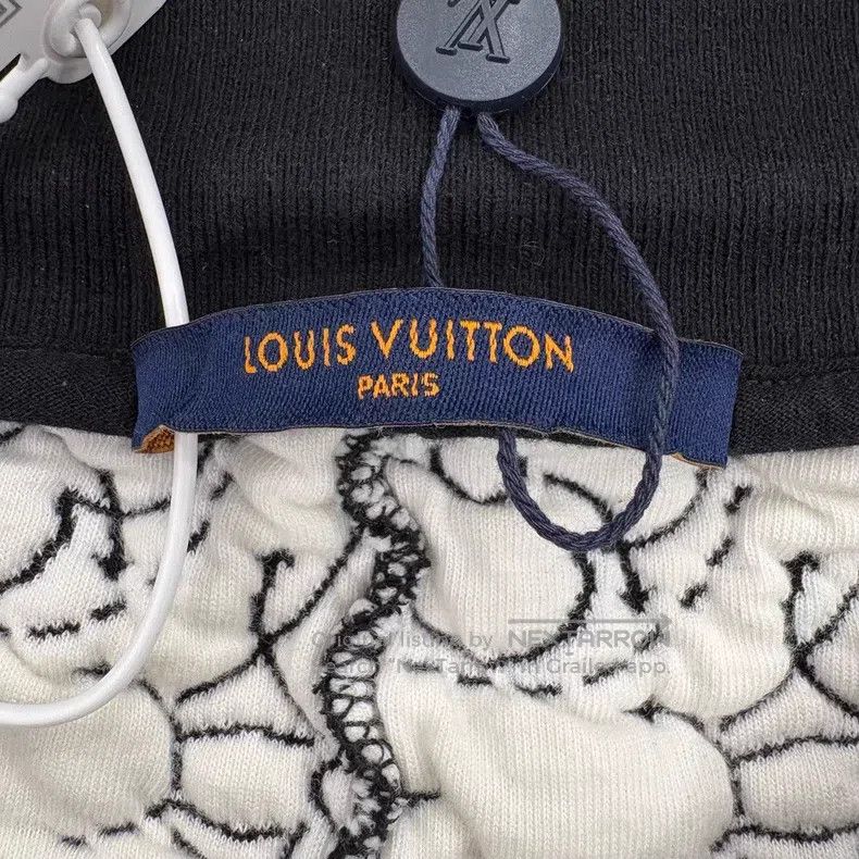 Louis Vuitton Louis Vuitton size xs Black Floral Full Print Elastic Strai Size US 28 / EU 44 - 3 Thumbnail