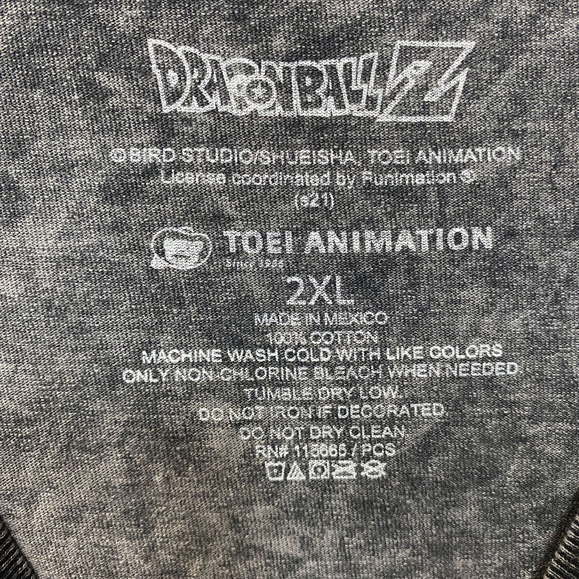 Anime Dragon Ball Z Vegeta Anime Graphic T-Shirt 2XL Size US XXL / EU 58 / 5 - 4 Thumbnail