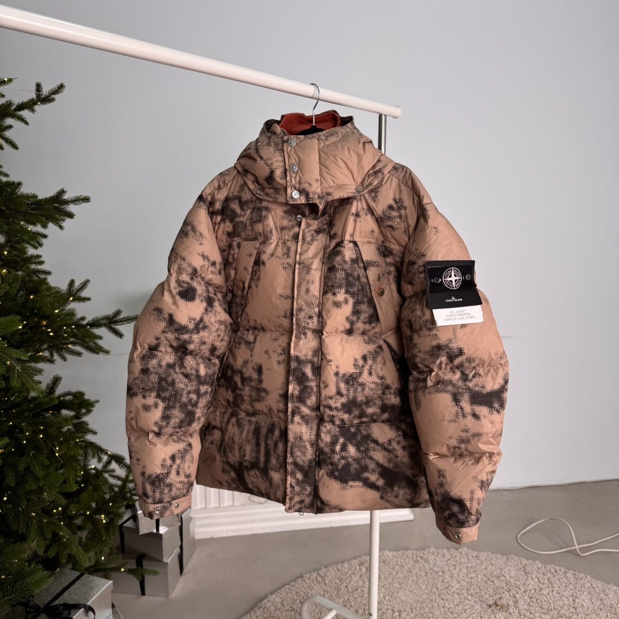 Stone Island Stone Island Ice Jacket Camouflage Size US XL / EU 56 / 4 - 2 Thumbnail