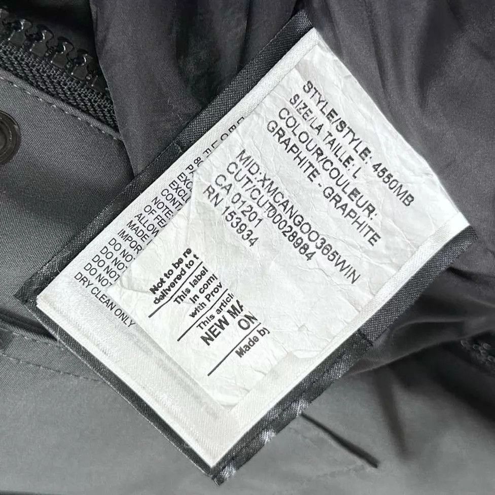 Canada Goose Canada Goose Black Label Dark Gray Tear Pocket Down Jacket L Size US L / EU 52-54 / 3 - 6 Thumbnail
