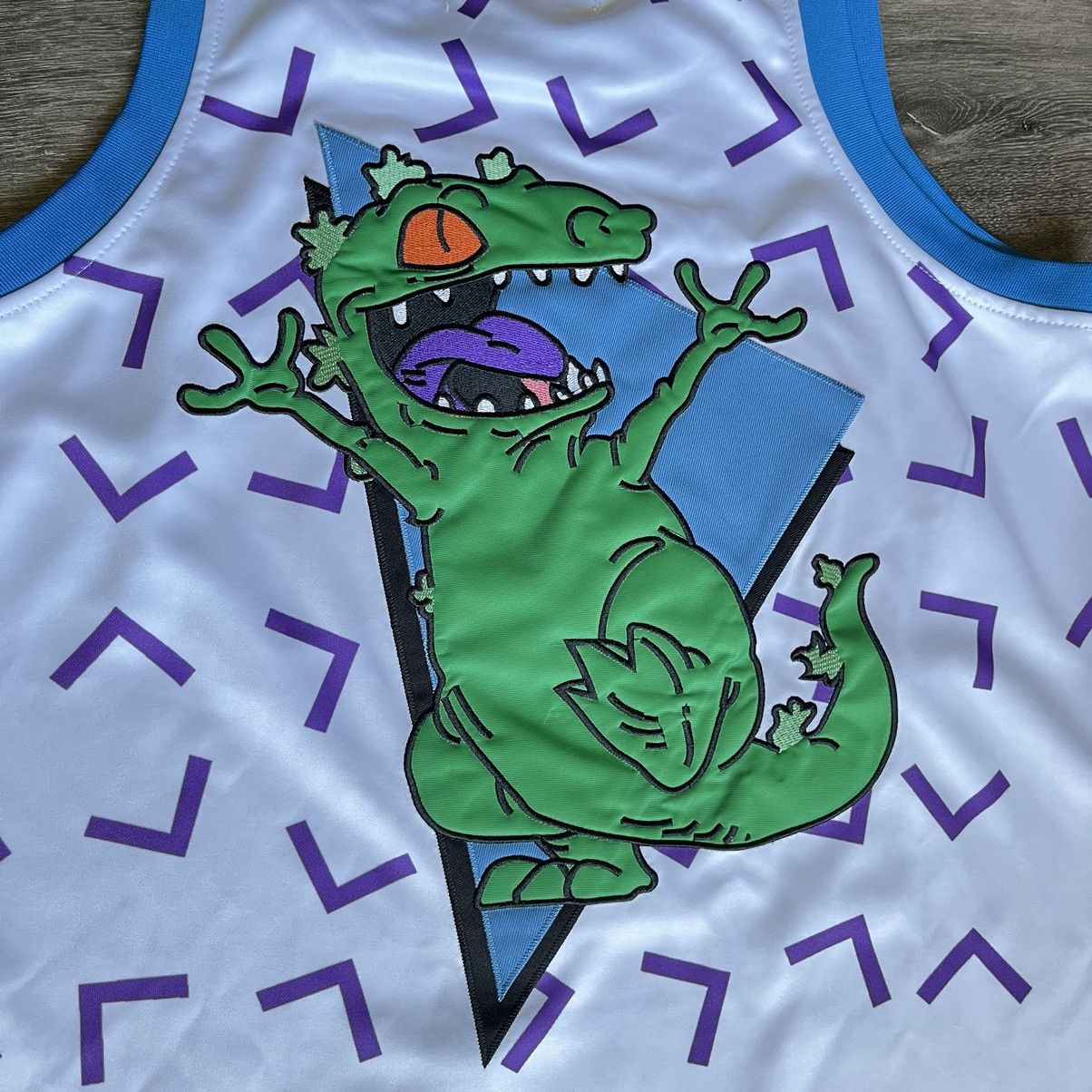 Nickelodeon × Vintage Vintage Headgear Classics Rugrats Raptar Basketball Jersey Size US S / EU 44-46 / 1 - 4 Thumbnail