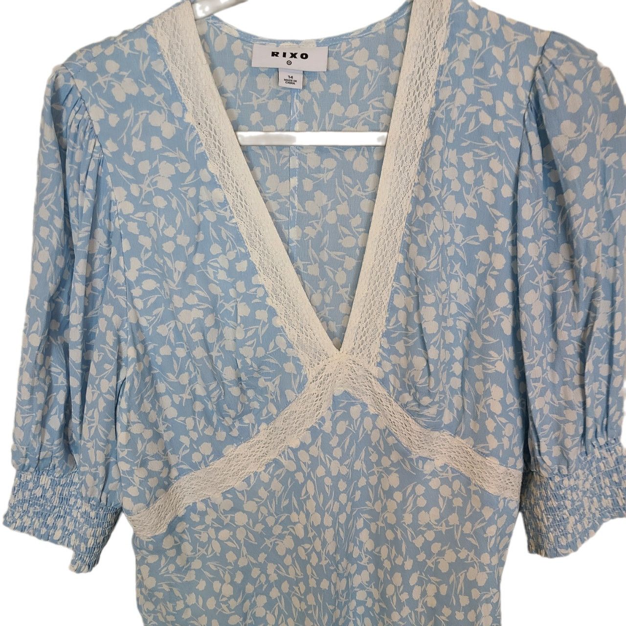 RIXO Rixo Target Floral Swing Maxi Dress Romantic Cottagecore Size XL / US 12-14 / IT 48-50 - 2 Thumbnail