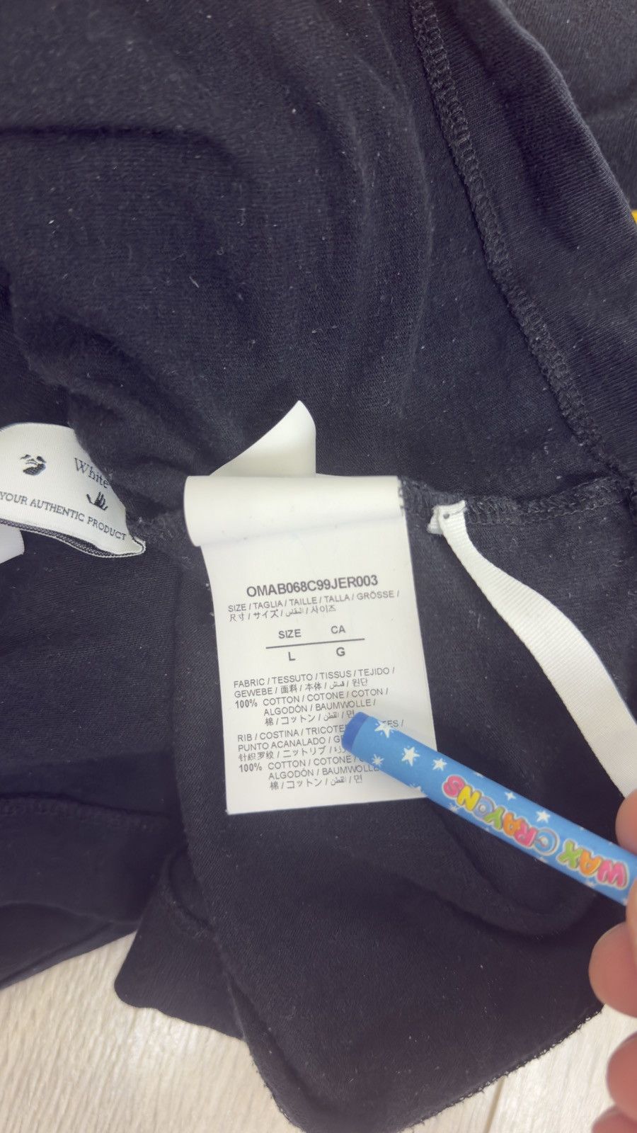 Off-White Off White Virgil Abloh Caravaggio Arrows Sweatshirt Size US L / EU 52-54 / 3 - 11 Thumbnail