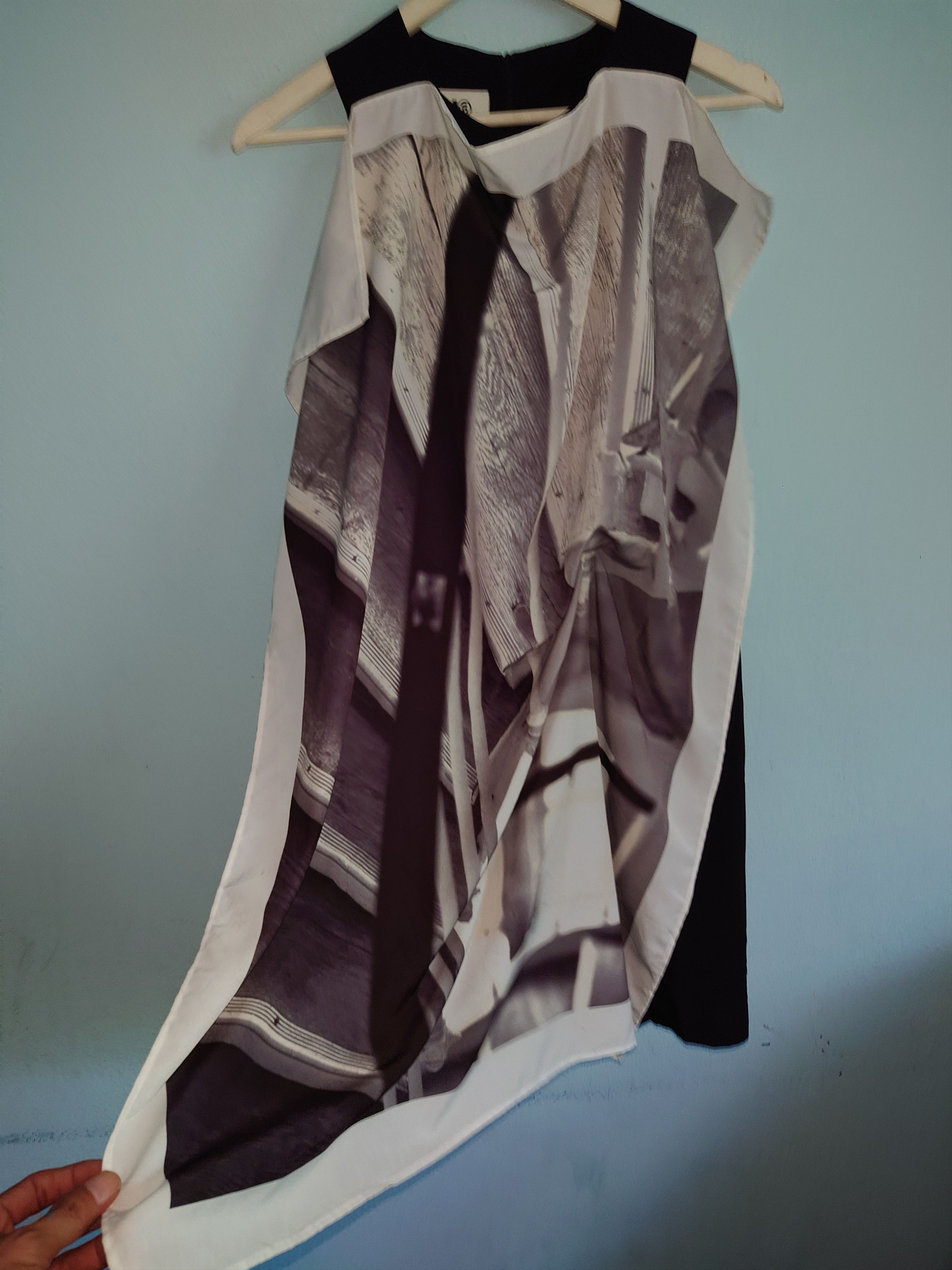 MM6 MM6 Maison Martin Margiela SS14 Spiral Staircase Scarf Dress Size M / US 6-8 / IT 42-44 - 3 Thumbnail
