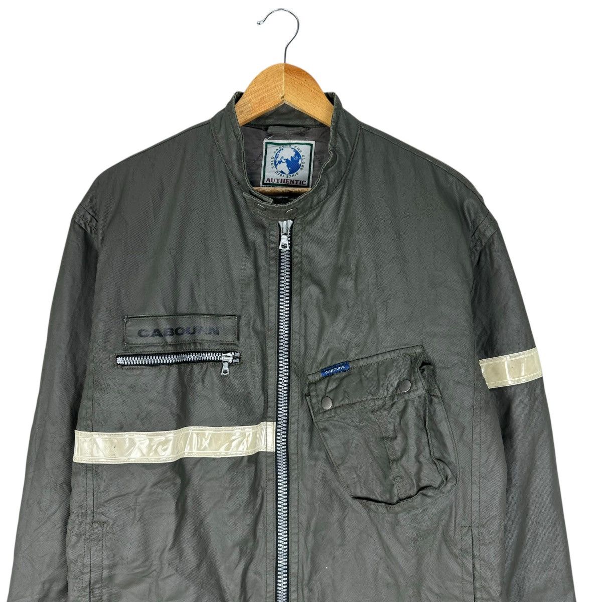 Nigel Cabourn 🔥NIGEL CABOURN RIPSTOP REFLECTIVE JACKET Size US M / EU 48-50 / 2 - 3 Thumbnail