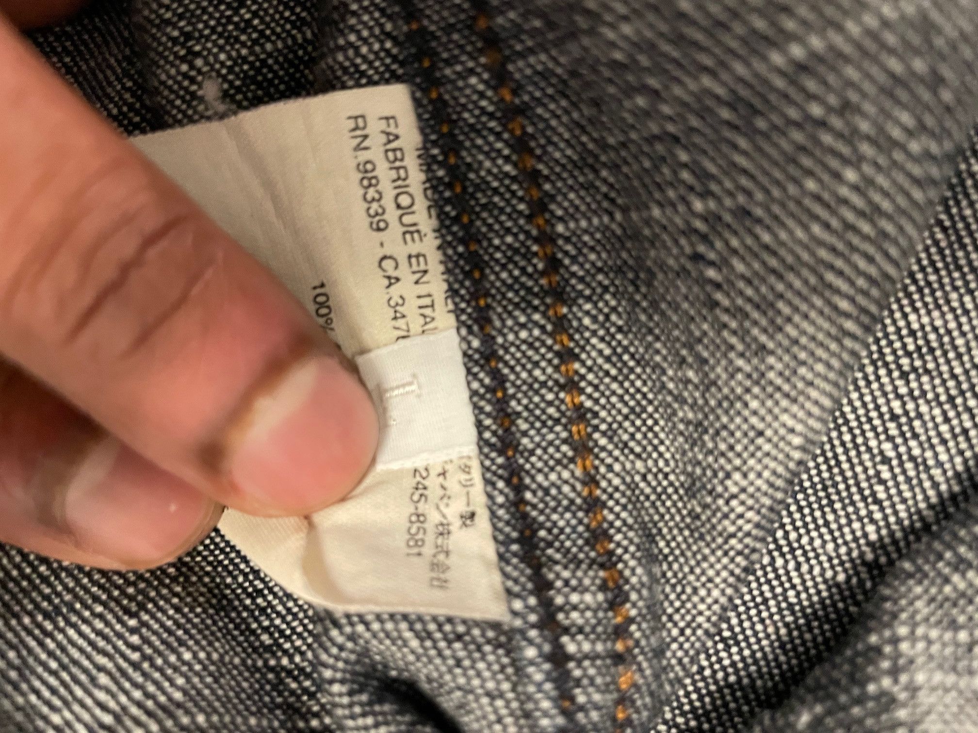 Miu Miu Miu Miu Denim Jacket size L, Fits M Size US M / EU 48-50 / 2 - 10 Thumbnail