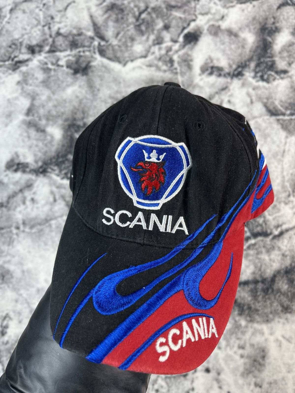 Vintage Vintage Scania Racing Cap🧢 Size ONE SIZE - 2 Thumbnail
