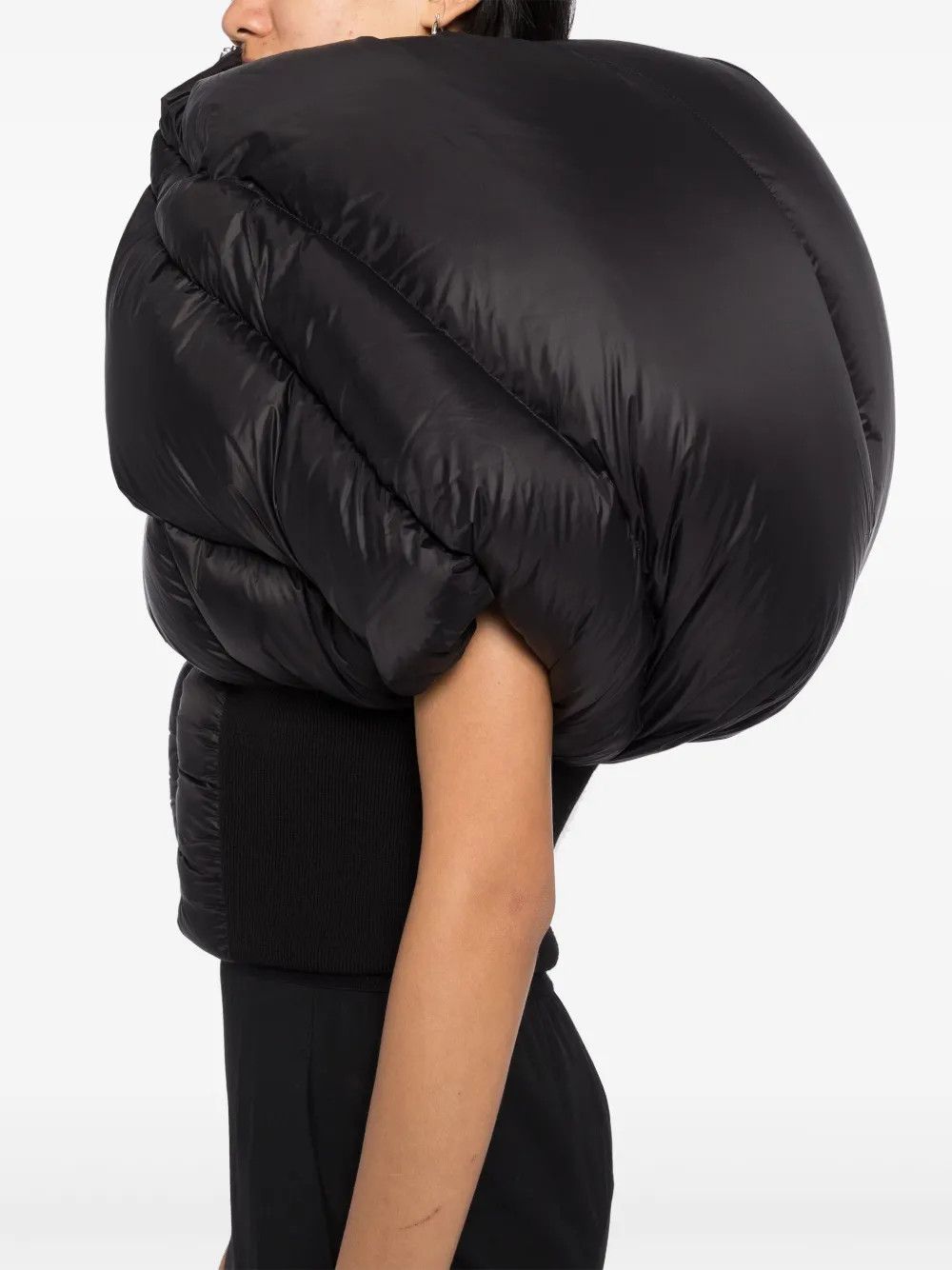 Rick Owens o1y0126 Shell Jacket in Black Size S / US 4 / IT 40 - 4 Thumbnail