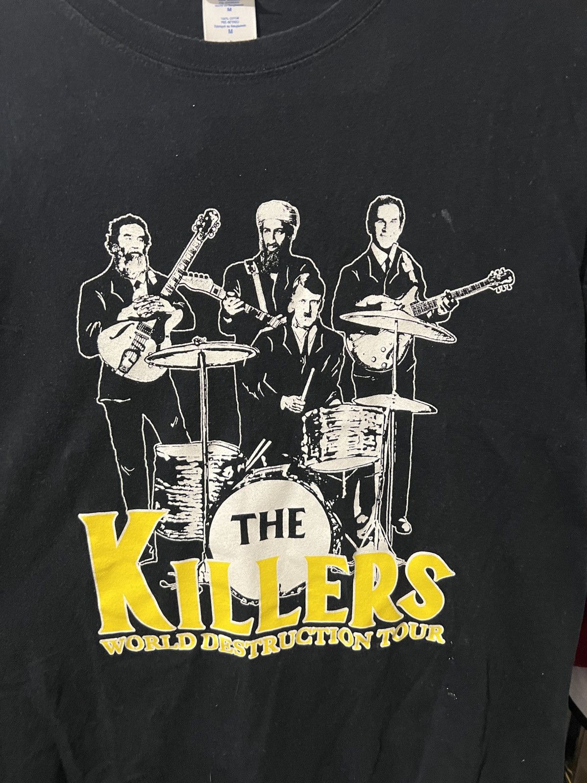 Band Tees VINTAGE THE KILLERS WORLD DISTRUCTION TOUR T SHIRT GRAPHIC Size US M / EU 48-50 / 2 - 2 Thumbnail