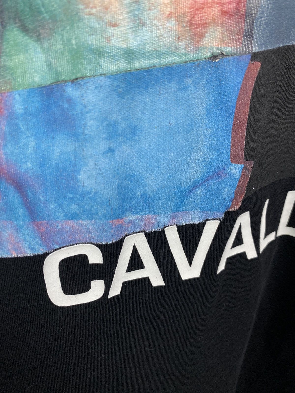 Just Cavalli × Roberto Cavalli Roberto Just Cavalli 3d Print T-Shirt Rare Retro Hype Y2K Size US M / EU 48-50 / 2 - 7 Thumbnail