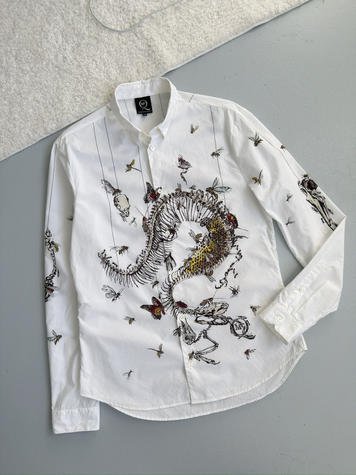 Alexander McQueen Alexander Mcqueen Men Shirt Size ITA50/Slim Medium Size US M / EU 48-50 / 2 - 2 Thumbnail