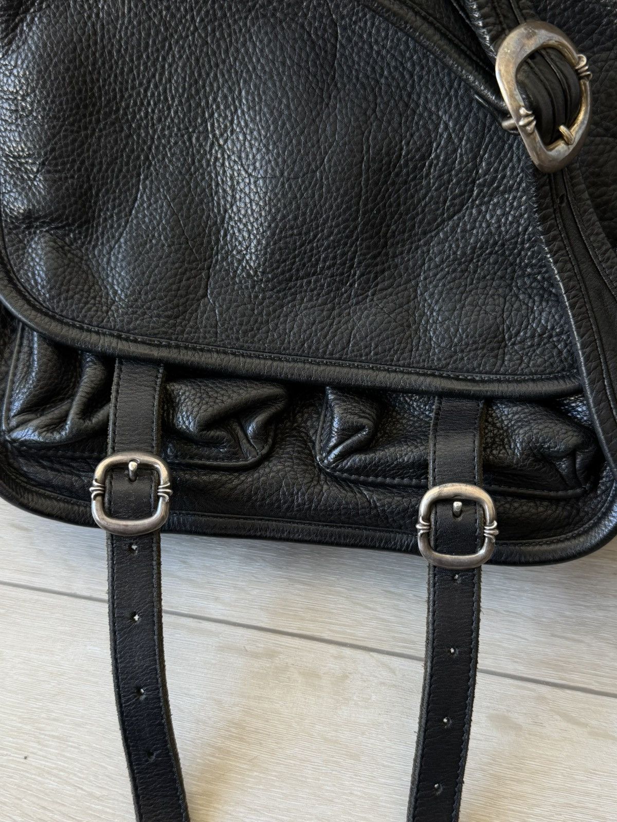 Chrome Hearts CH Tiny Gunslinger Leather Shoulder Bag Size ONE SIZE - 3 Thumbnail