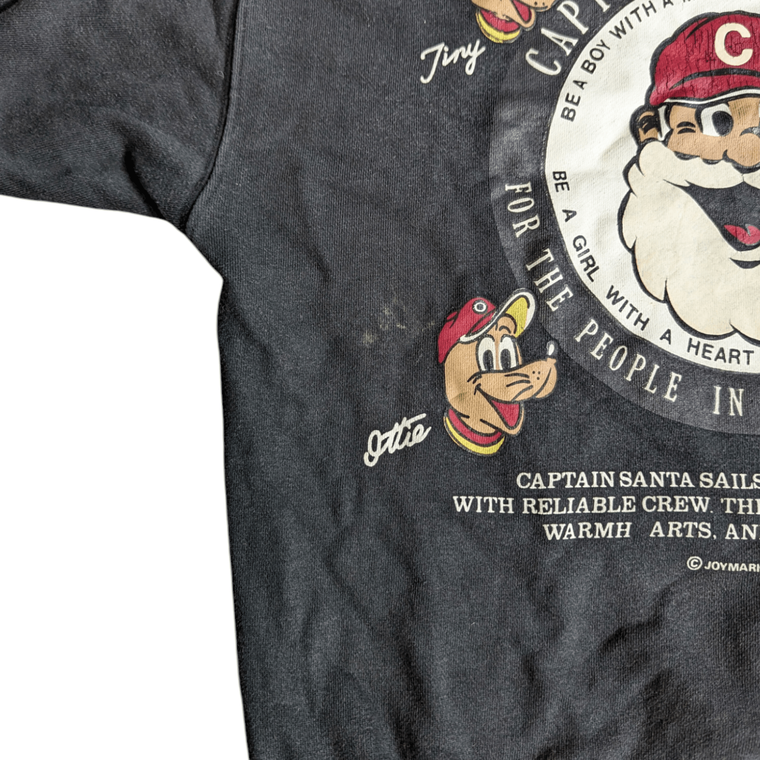 Japanese Brand Vintage CAPTAIN SANTA Christmas Jumper Sweatshirt Size US S / EU 44-46 / 1 - 9 Thumbnail