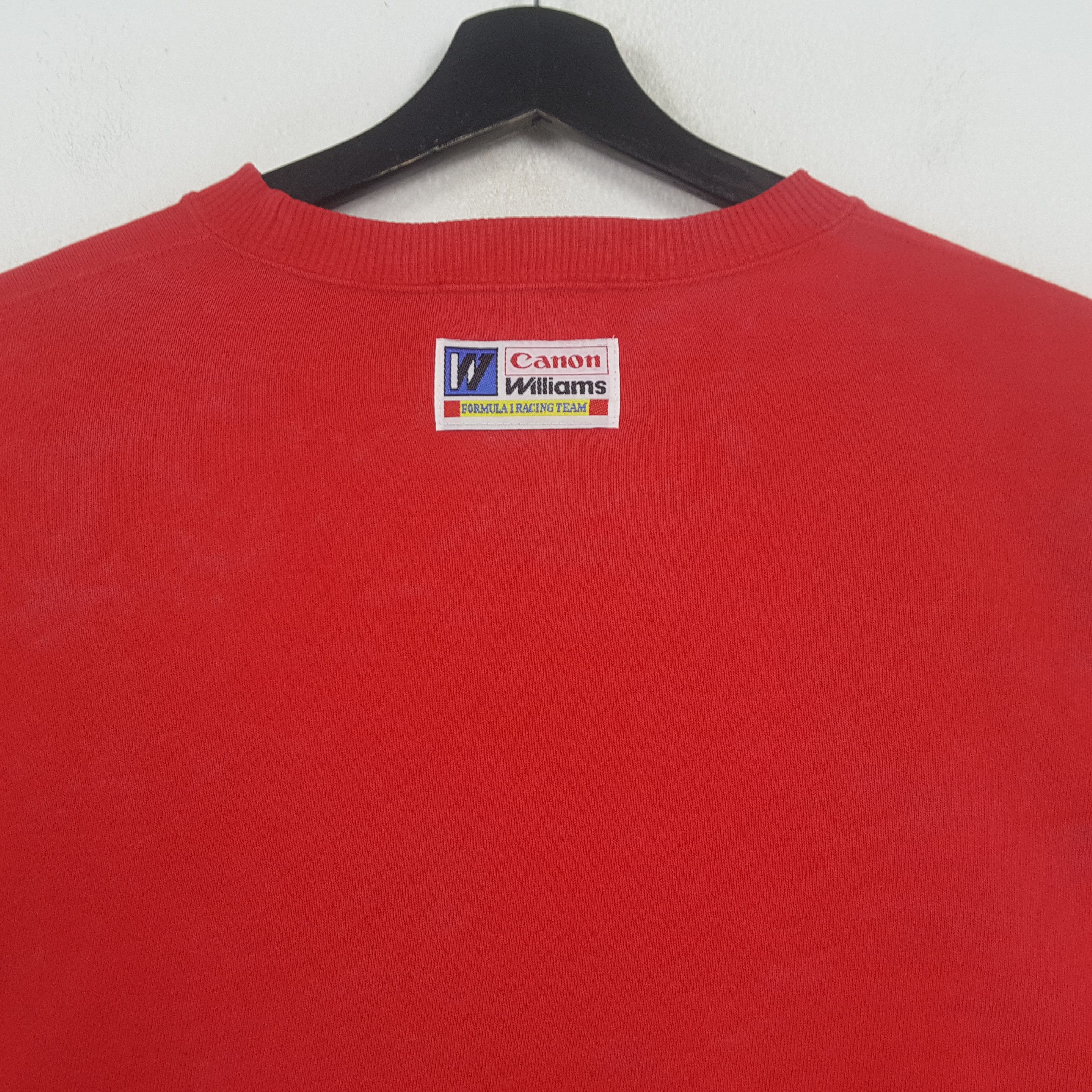 Canon CANON WILLIAMS Formula 1 Racing Spirit Sweatshirt C295N6 Size US M / EU 48-50 / 2 - 4 Thumbnail