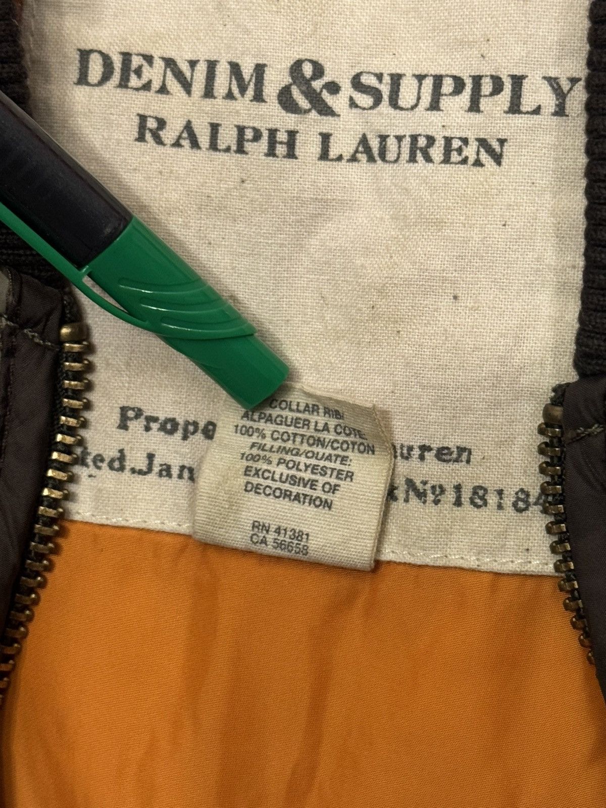 Denim & Supply Ralph Lauren Vintage Ralph Lauren Denim & Supply Nylon Vest Size US XL / EU 56 / 4 - 6 Thumbnail