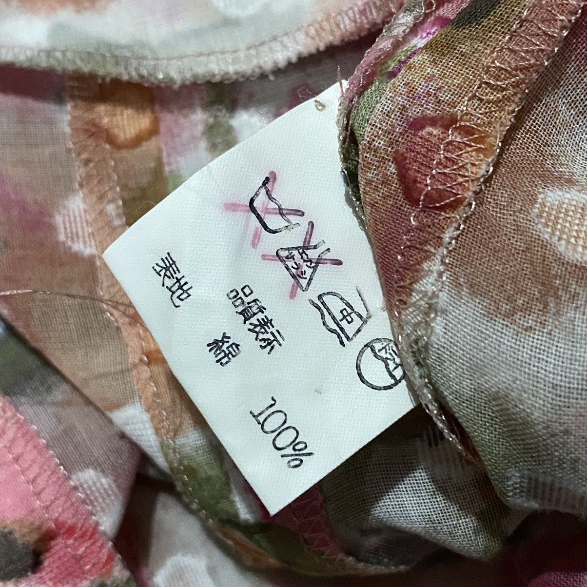 Japanese Brand 🔥RARE🔥 Kenzo watanabe atelier floral mesh top Size S / US 4 / IT 40 - 7 Thumbnail
