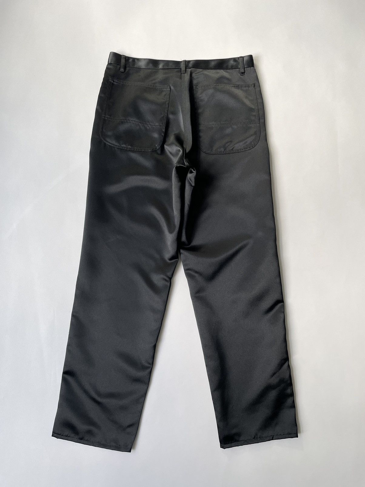 Comme des Garcons A/W 04 Black Satin Utility Trousers Size US 32 / EU 48 - 9 Thumbnail