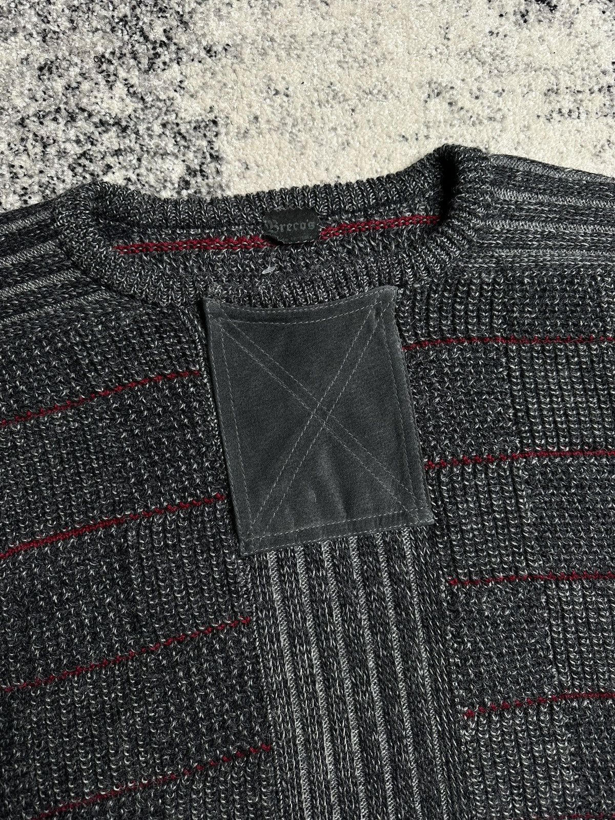 Vintage Made in Italy Brecos Rare Vintage StreetWear Y2K Avant Garde Size US L / EU 52-54 / 3 - 3 Thumbnail