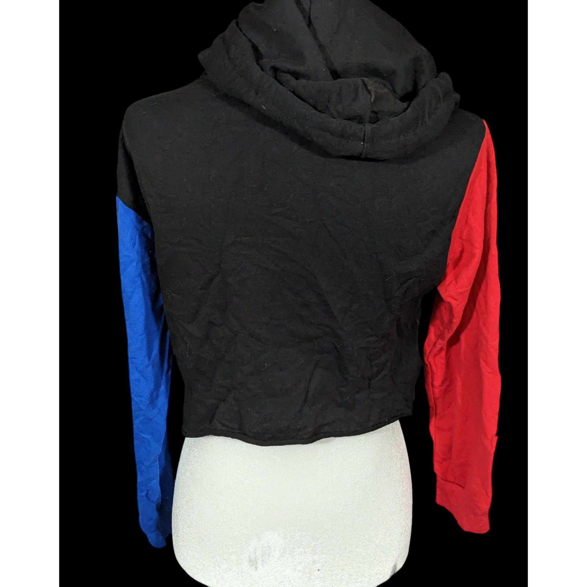 Other Trendy Streetwear Distressed Cropped Hoodie by Thrill 94 Size M / US 6-8 / IT 42-44 - 2 Thumbnail