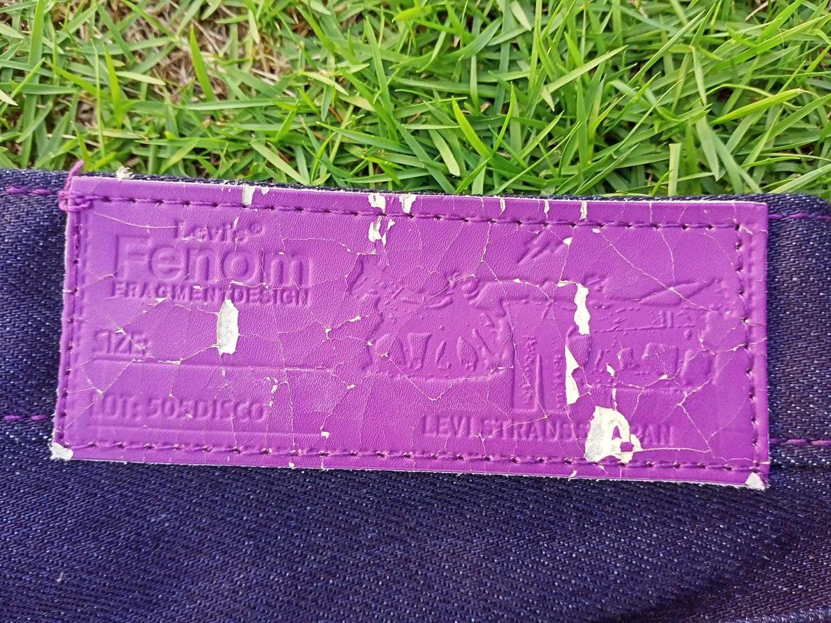 Fragment Design × Levi's × Vintage LEVI’S FENOM x FRAGMENT DESIGN PURPLE DISCO SELVEDGE DENIM Size US 30 / EU 46 - 7 Thumbnail