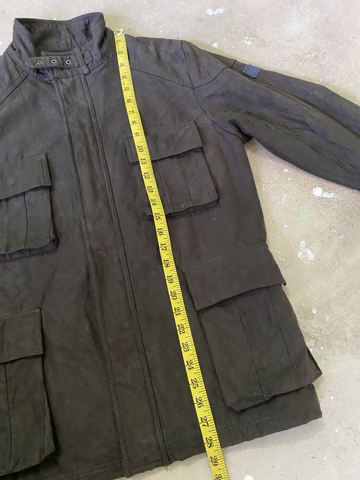 Japanese Brand DJ Honda Faux Suede Tactical Field Jacket Size US L / EU 52-54 / 3 - 16 Thumbnail