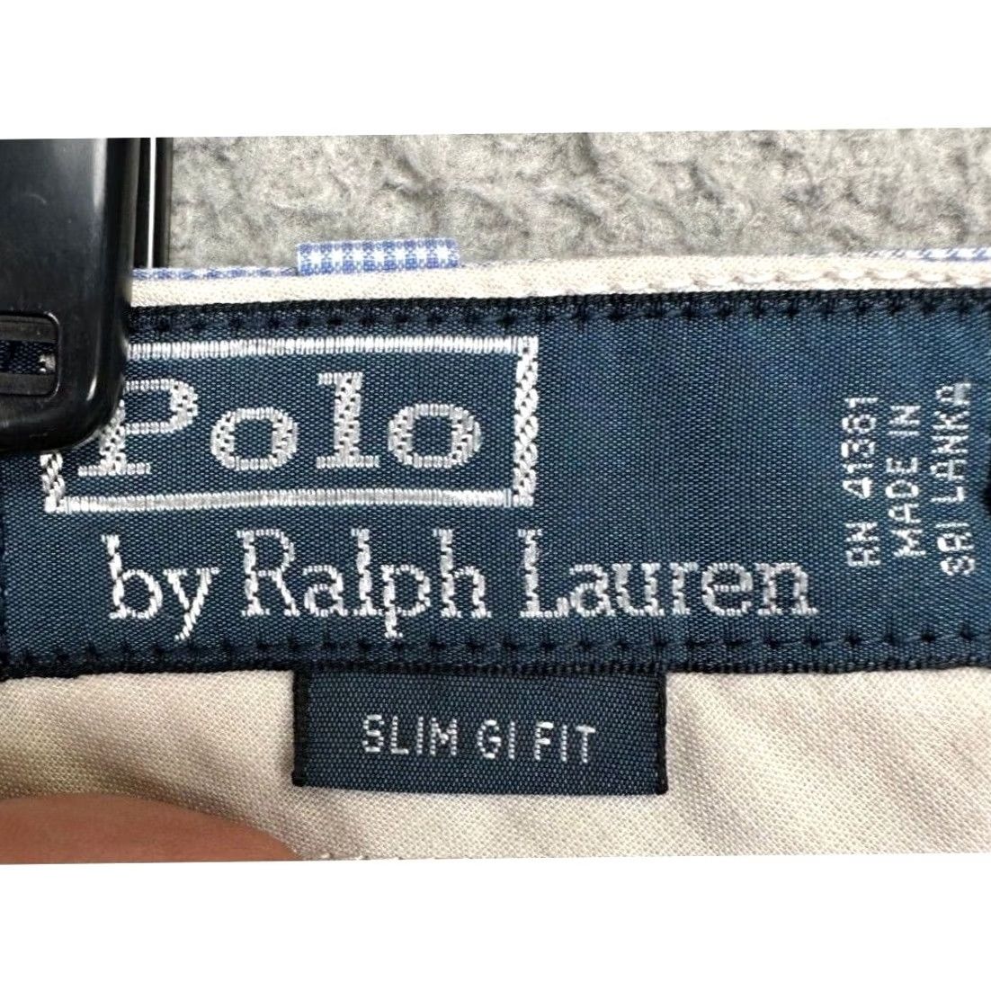 Polo Ralph Lauren Polo Ralph Lauren Khakis Shorts Mens 40 Light Blue Gingham Check Slim Fit Casual Size US L / EU 52-54 / 3 - 3 Thumbnail