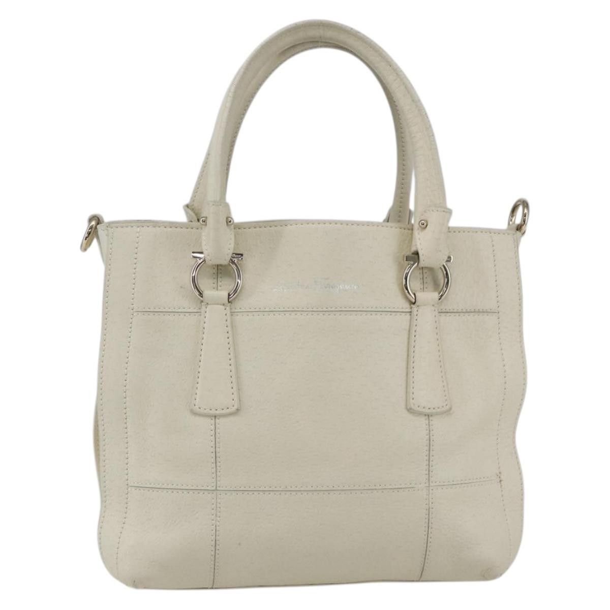 Salvatore Ferragamo Salvatore Ferragamo Gancini Leather Size ONE SIZE - 1 Thumbnail