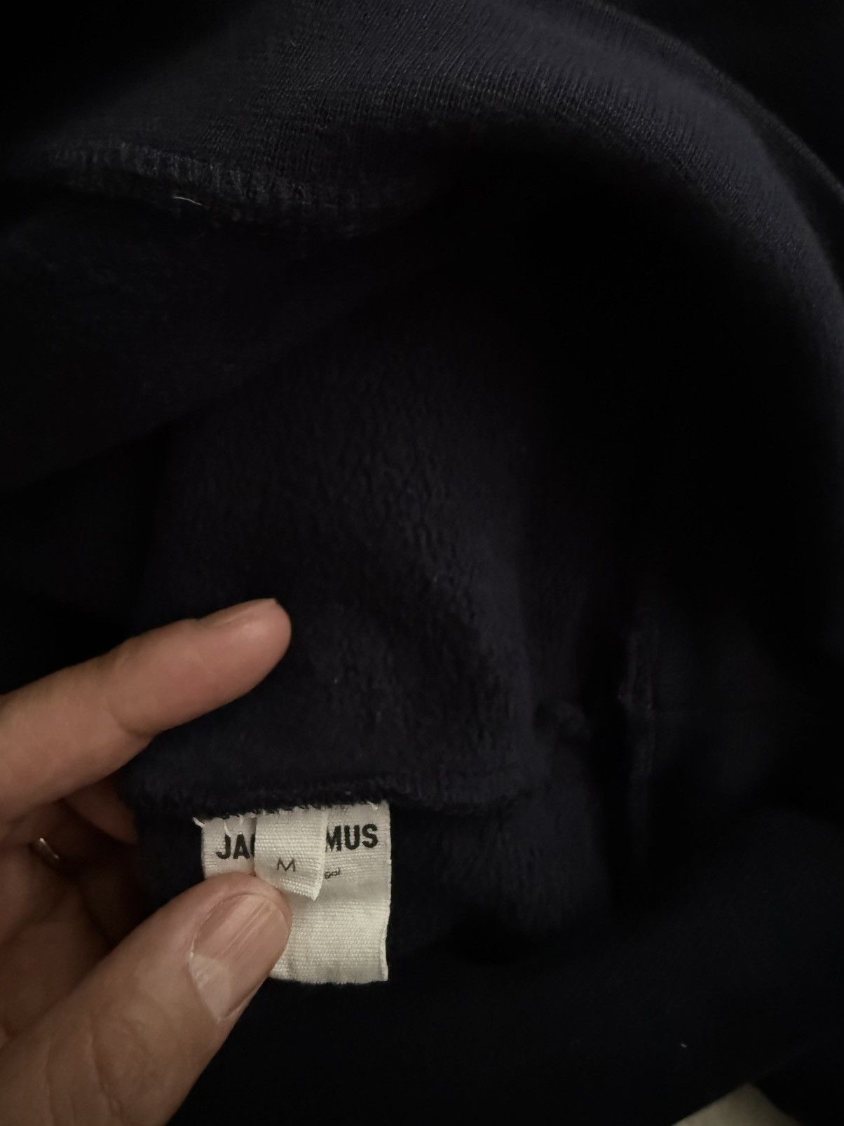 Jacquemus Jacquemus Navy Hoodie - Medium Size US M / EU 48-50 / 2 - 5 Thumbnail