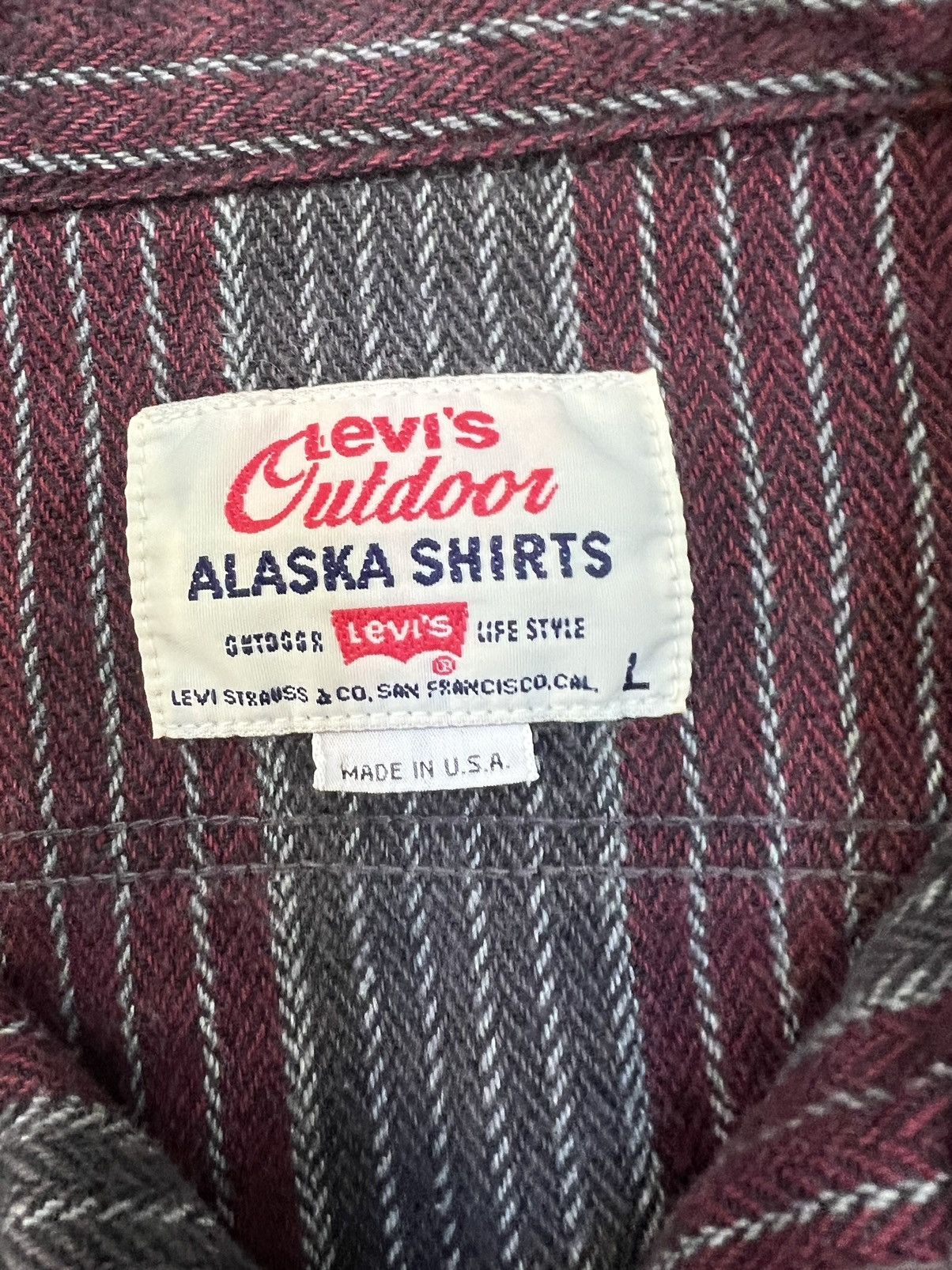 Levi's Vintage levis outdoor alaska flannel shirt Size US L / EU 52-54 / 3 - 3 Thumbnail