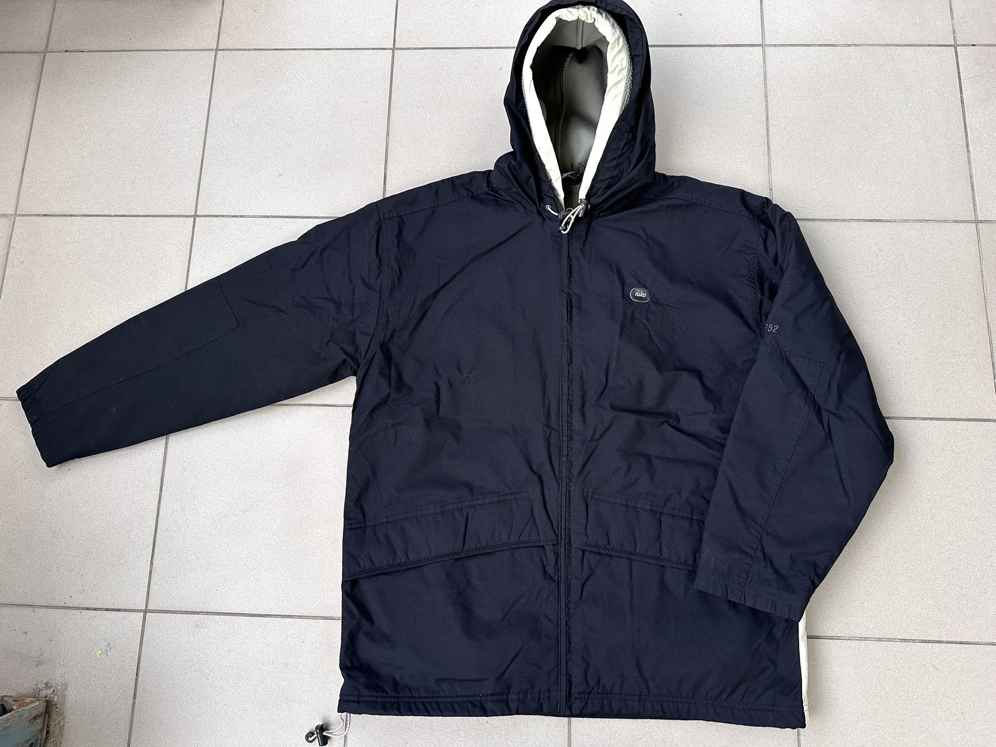 Nike × Vintage Vintage Nike windbreaker jacket fleece 90s y2k Size US L / EU 52-54 / 3 - 4 Thumbnail