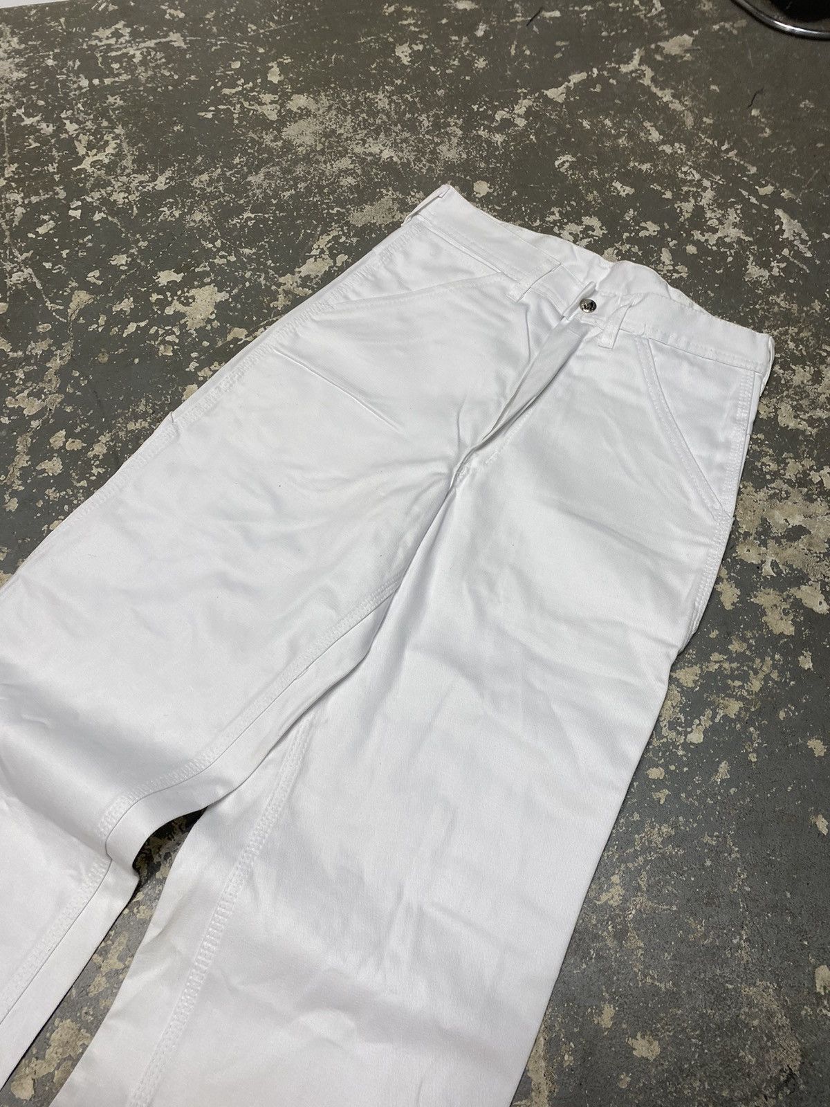 Carhartt × Vintage Vintage Stone Cutter Carpenter Painter Pants White Baggy New Size US 29 - 19 Thumbnail