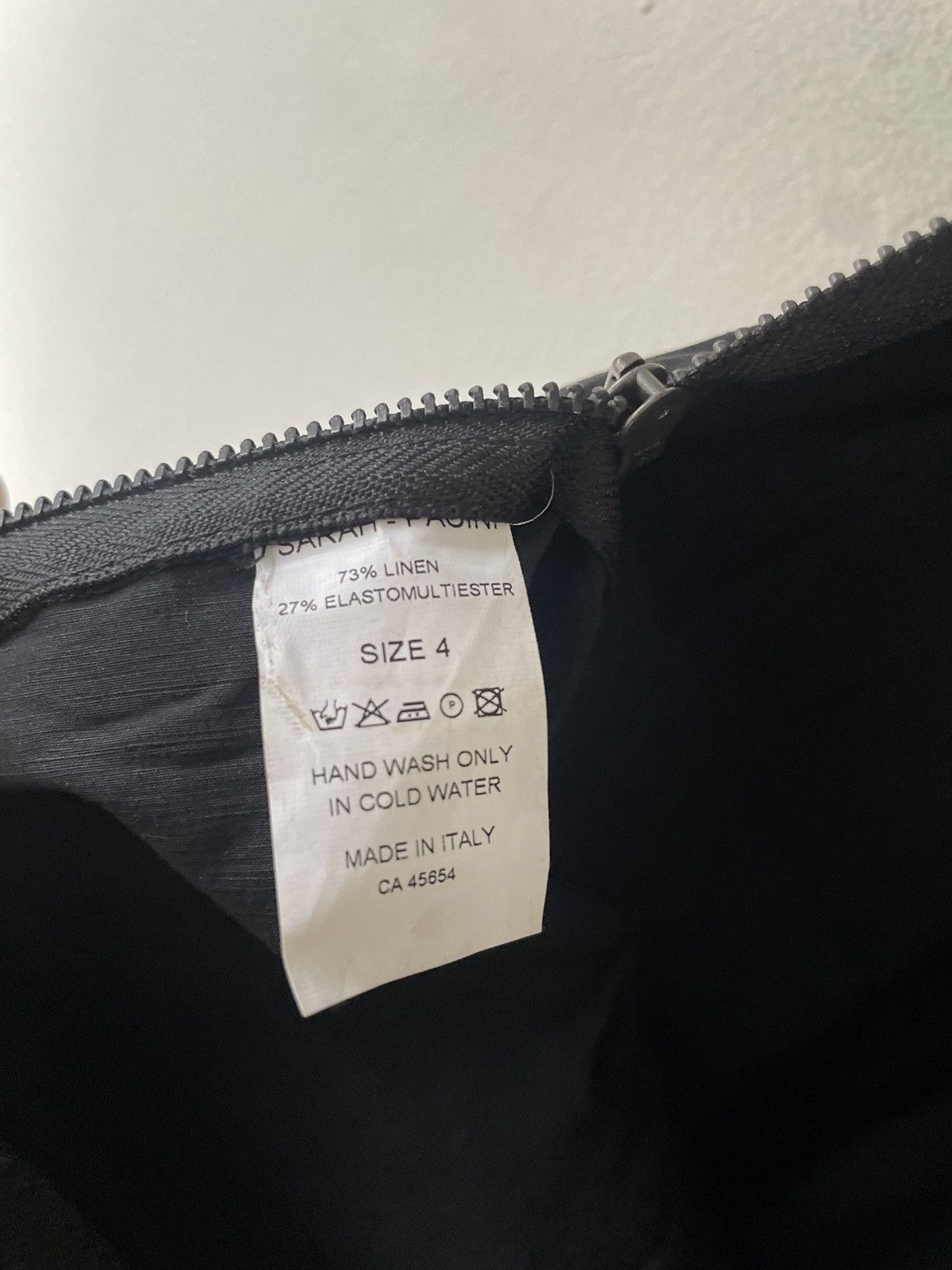 Sarah Pacini Sarah Pacini low rise midi skirt with wide zipper (M) Size 27" / US 4 / IT 40 - 4 Thumbnail