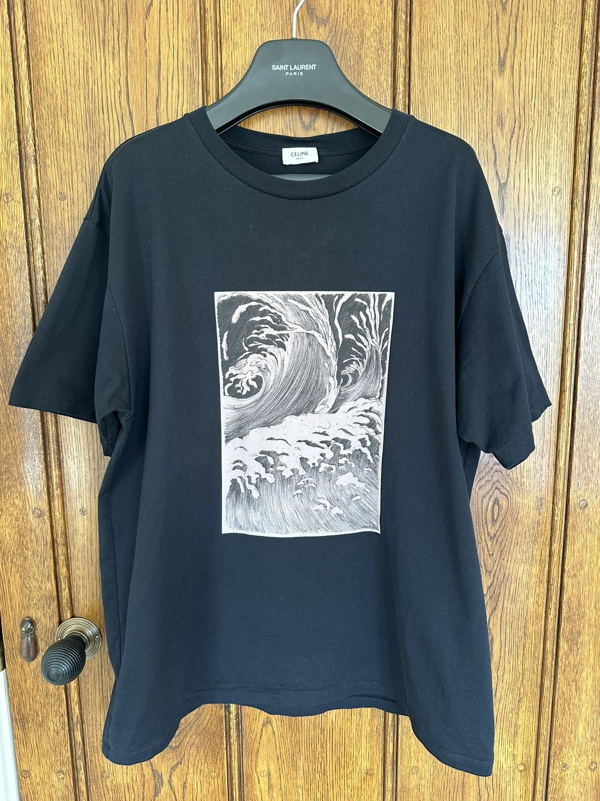 Celine Celine Hedi Slimane Logo T-Shirt Size M | Grailed