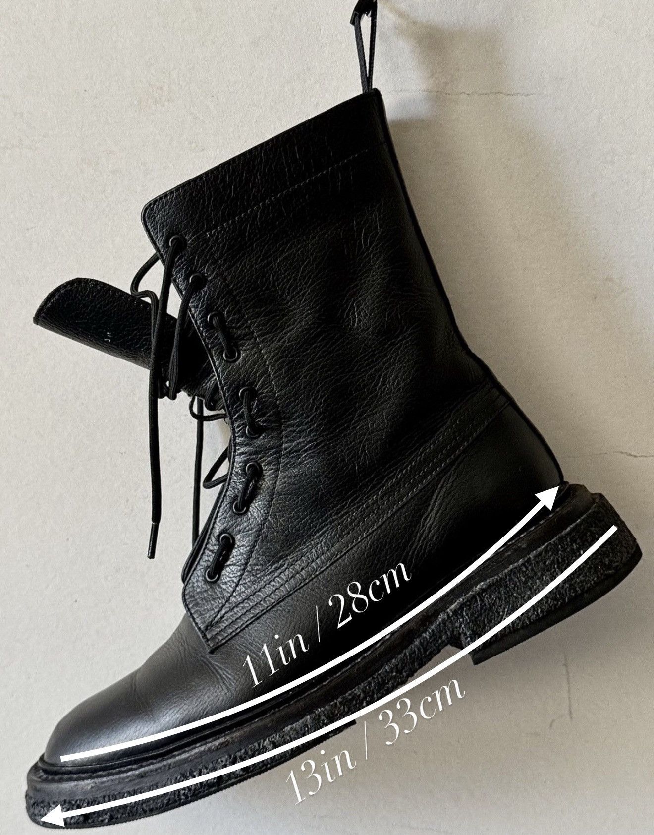 Dior Dior - Hedi Slimane - AW07 “Navigate”- Leather Combat Boots Size US 9 / EU 42 - 25 Thumbnail