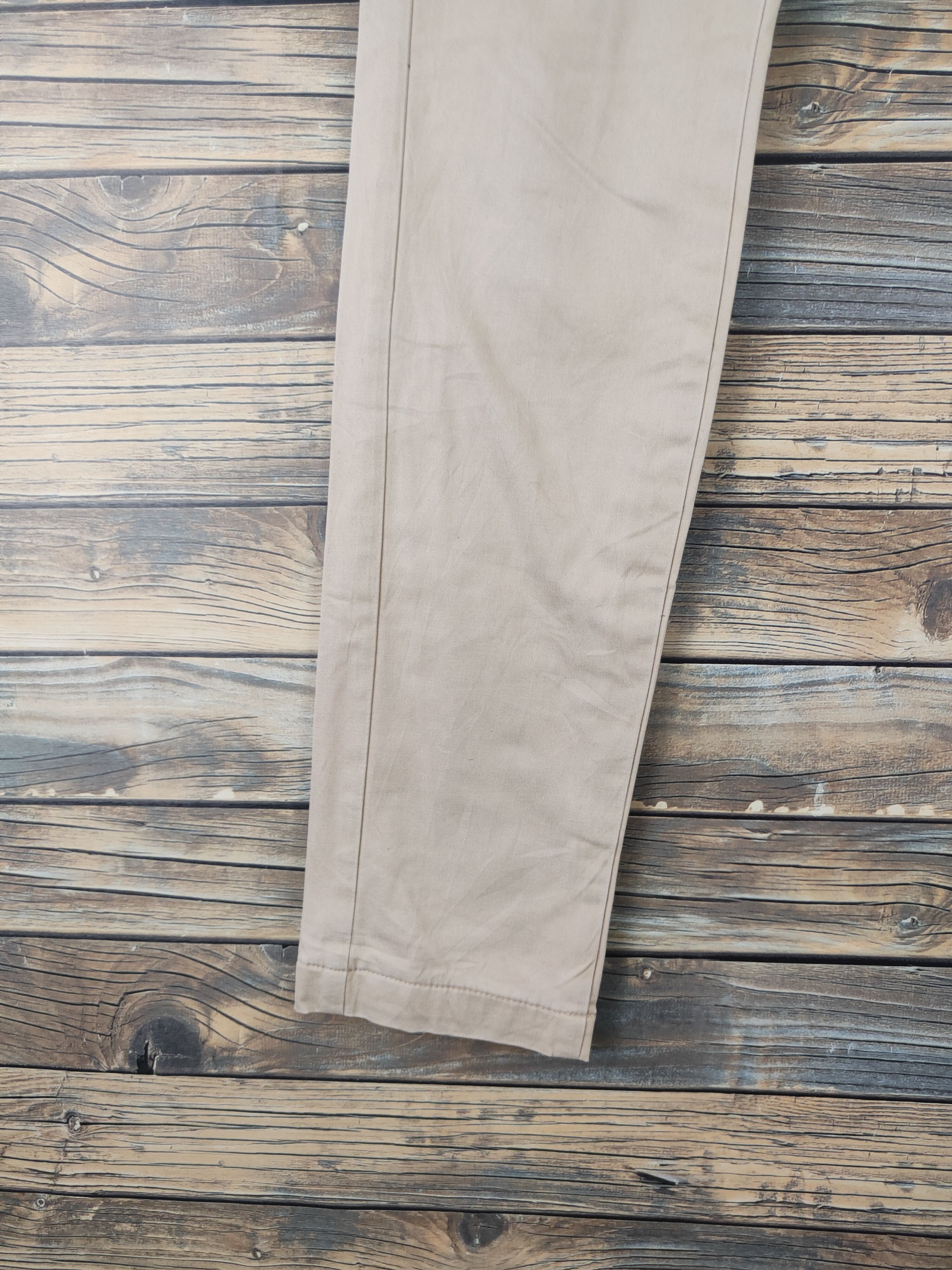 Japanese Brand DL Japanese Brand Beige Multipocket Cargo Pants #1793 Size 29" - 4 Thumbnail