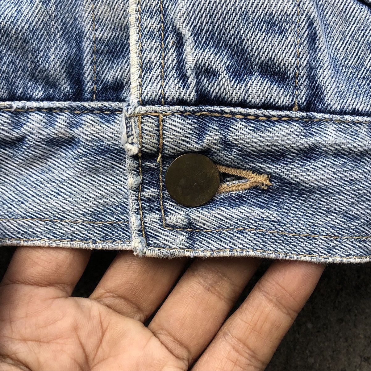 Vintage Vintage 80s / 90s Trucker Denim Jacket Size US M / EU 48-50 / 2 - 17 Thumbnail