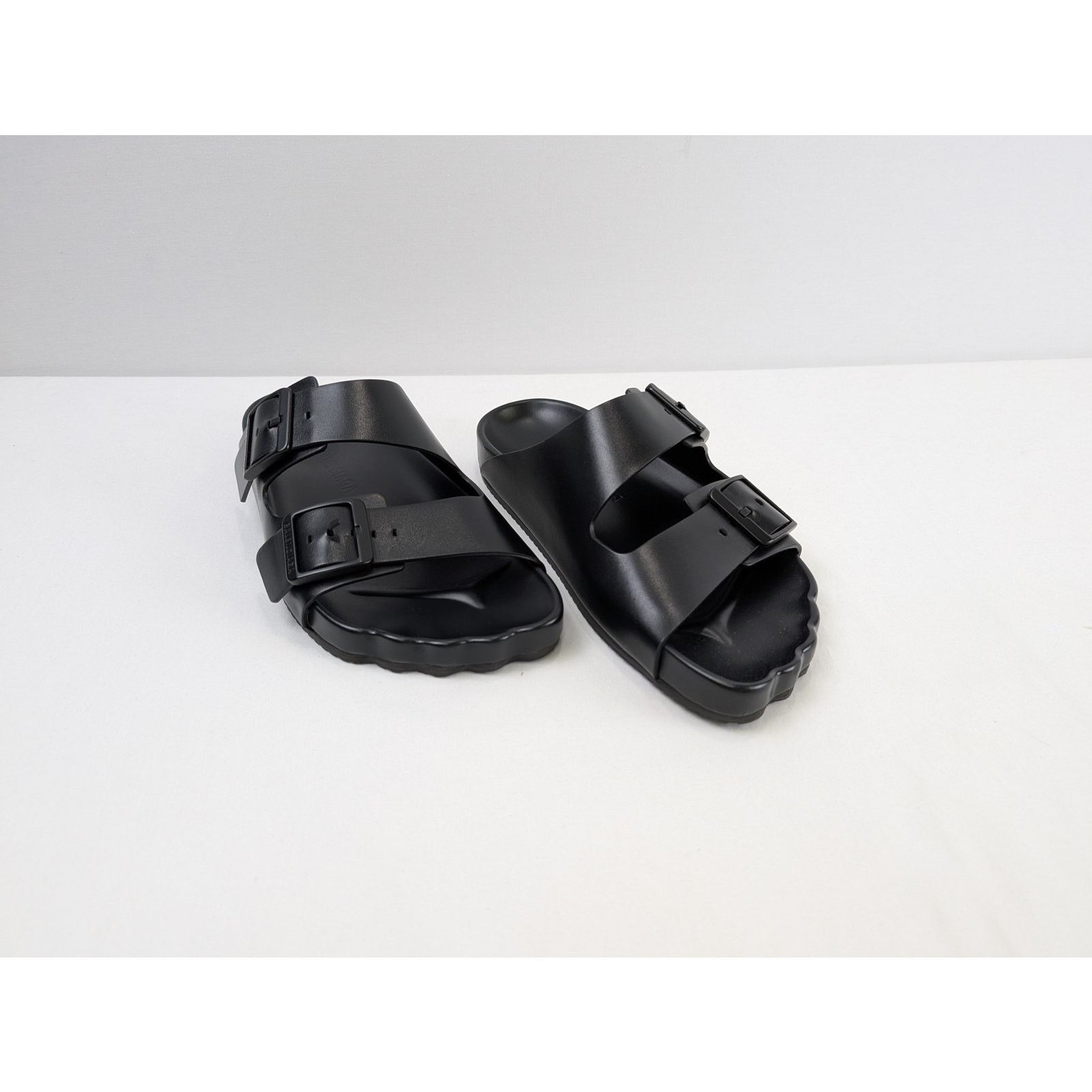 Balenciaga o1rshd1 Matt Calfskin Sunday Sandal Slippers in Black Size US 9 / EU 42 - 6 Thumbnail