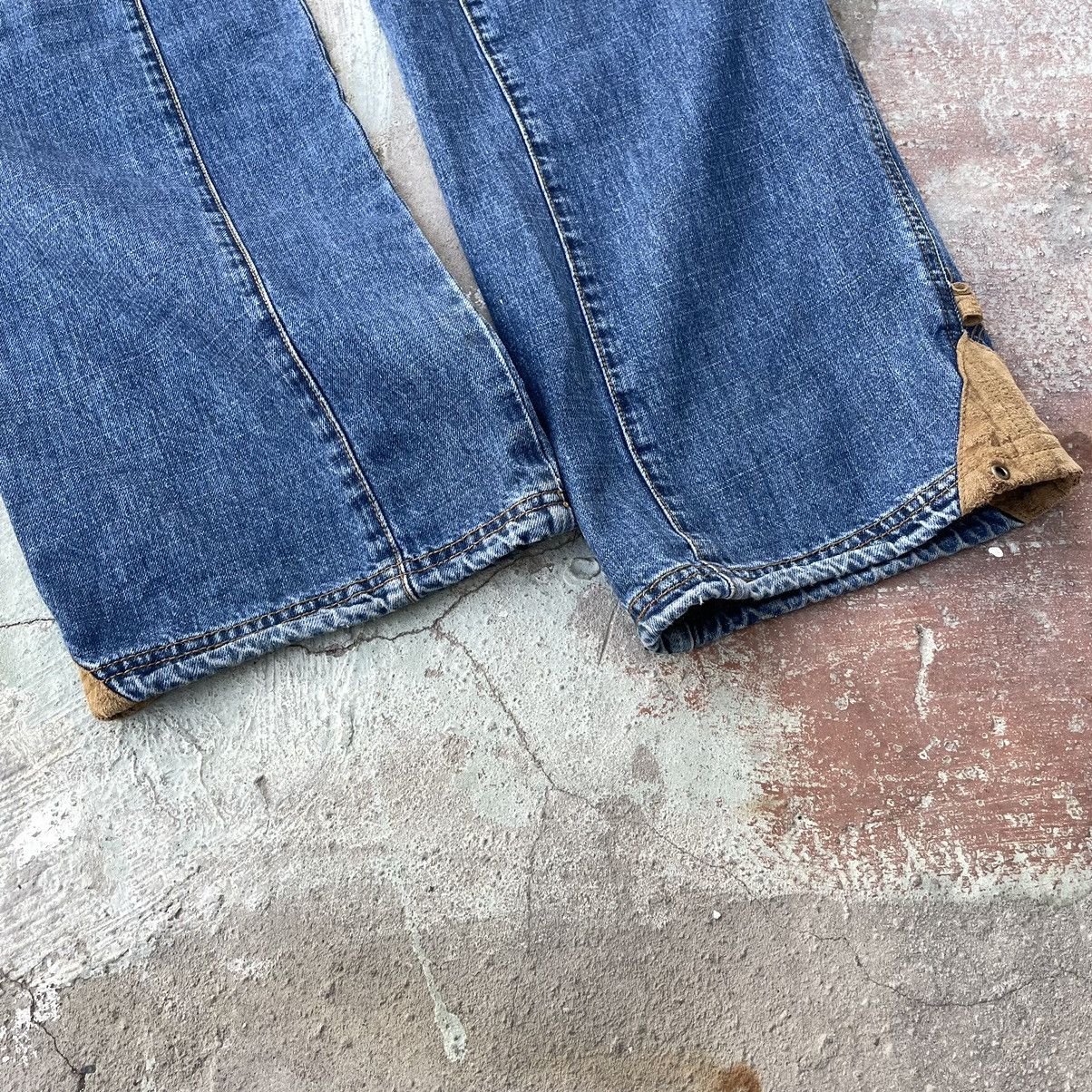 Japanese Brand × Vintage Vintage jetlag Bondage Cargo Jeans Japanese Style Y2K Size US 34 / EU 50 - 12 Thumbnail